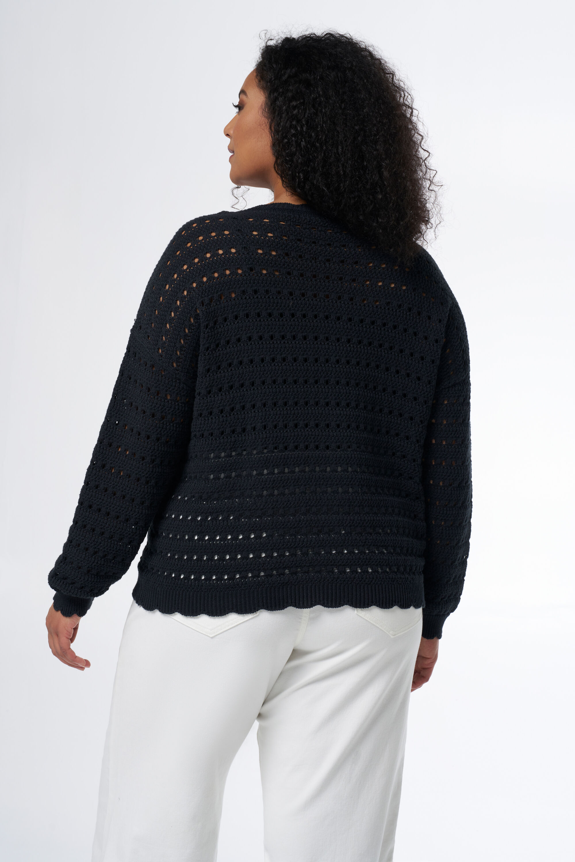 Grobstrick-Pullover  image number 3