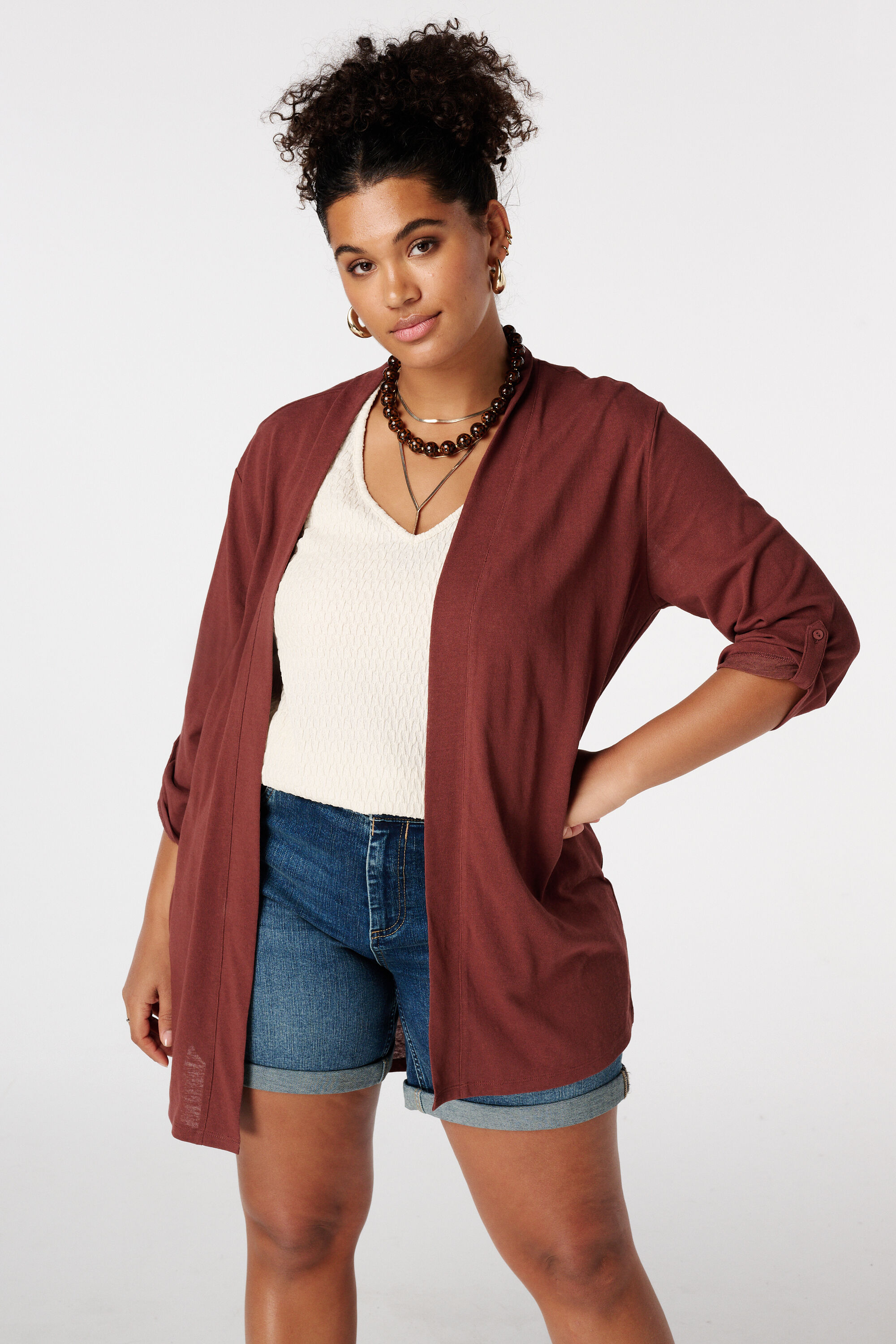 Offene Strickjacke image number 0