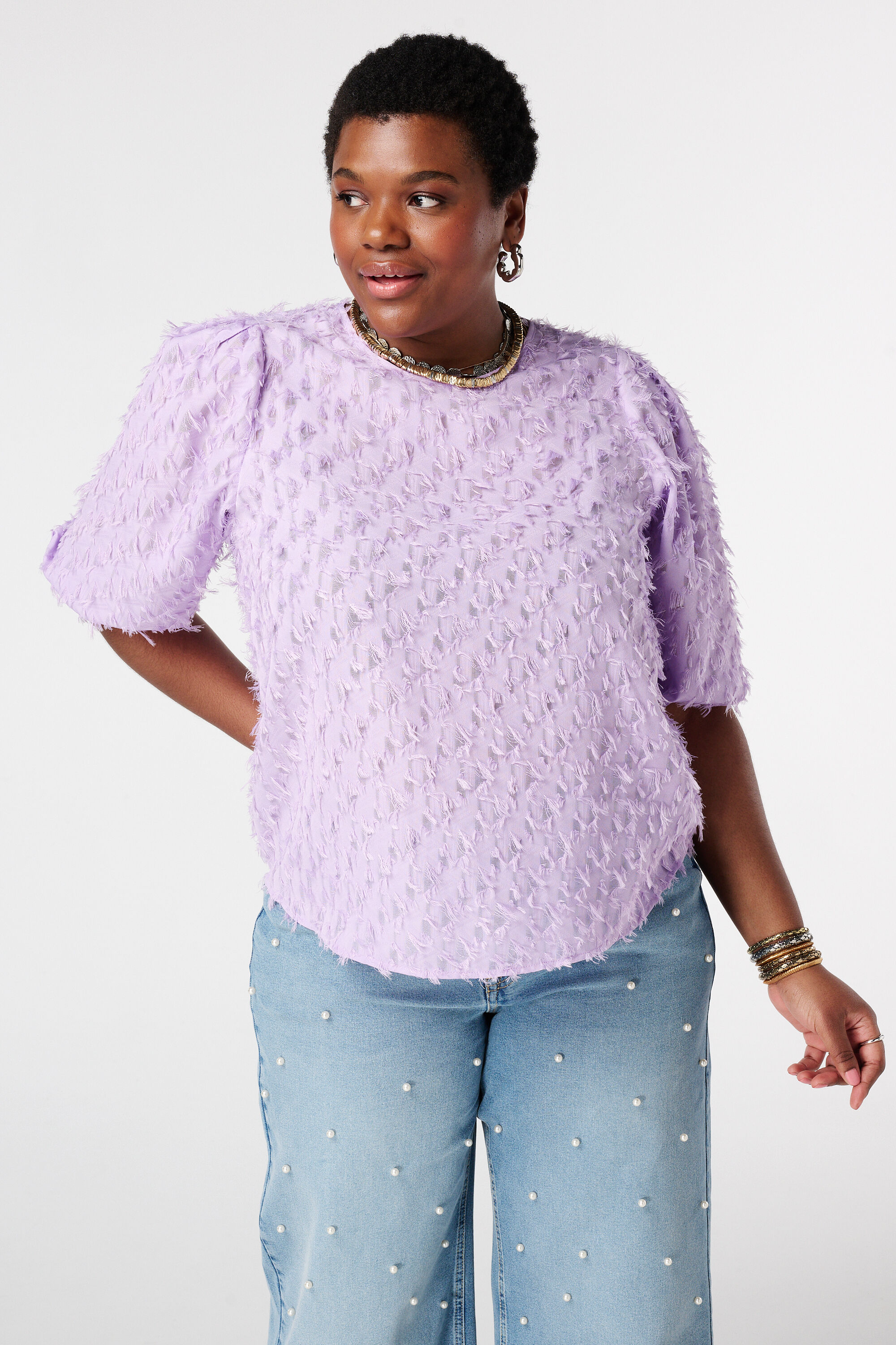 Strukturierte Bluse image number 0