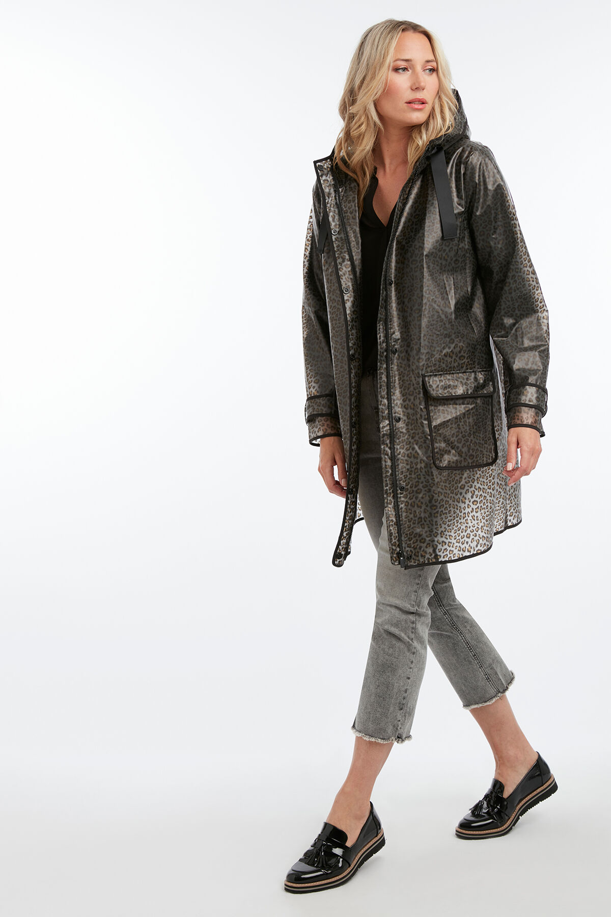 Transparenter Regenmantel image number 3