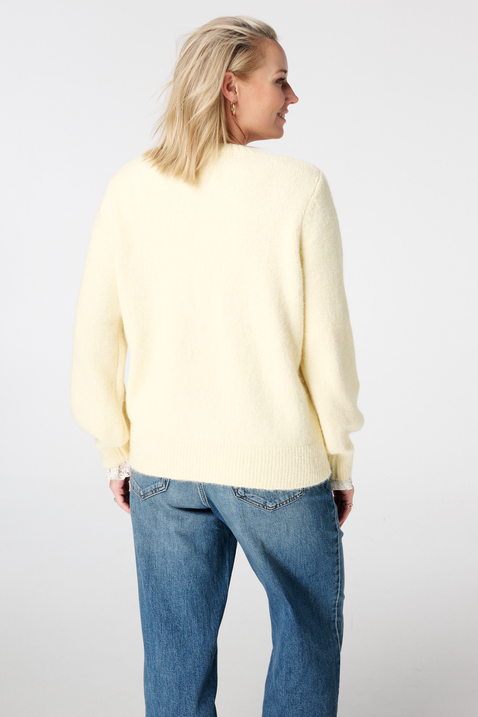 Strickcardigan mit Kn&ouml;pfen  image number 3