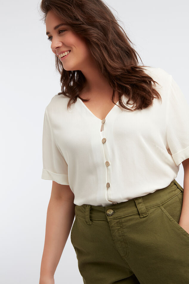 Bluse im Boxy-Design image number 0