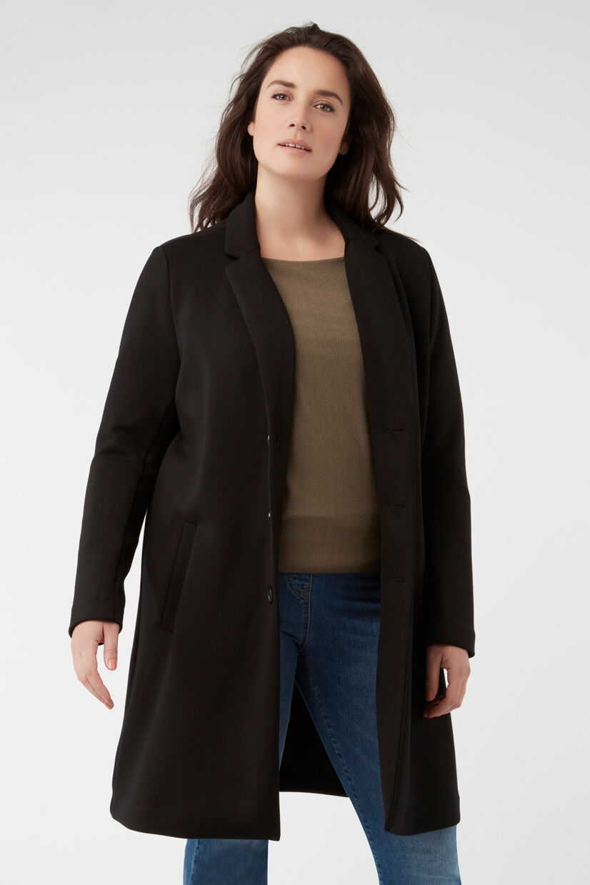 Mantel mit Revers image number 5