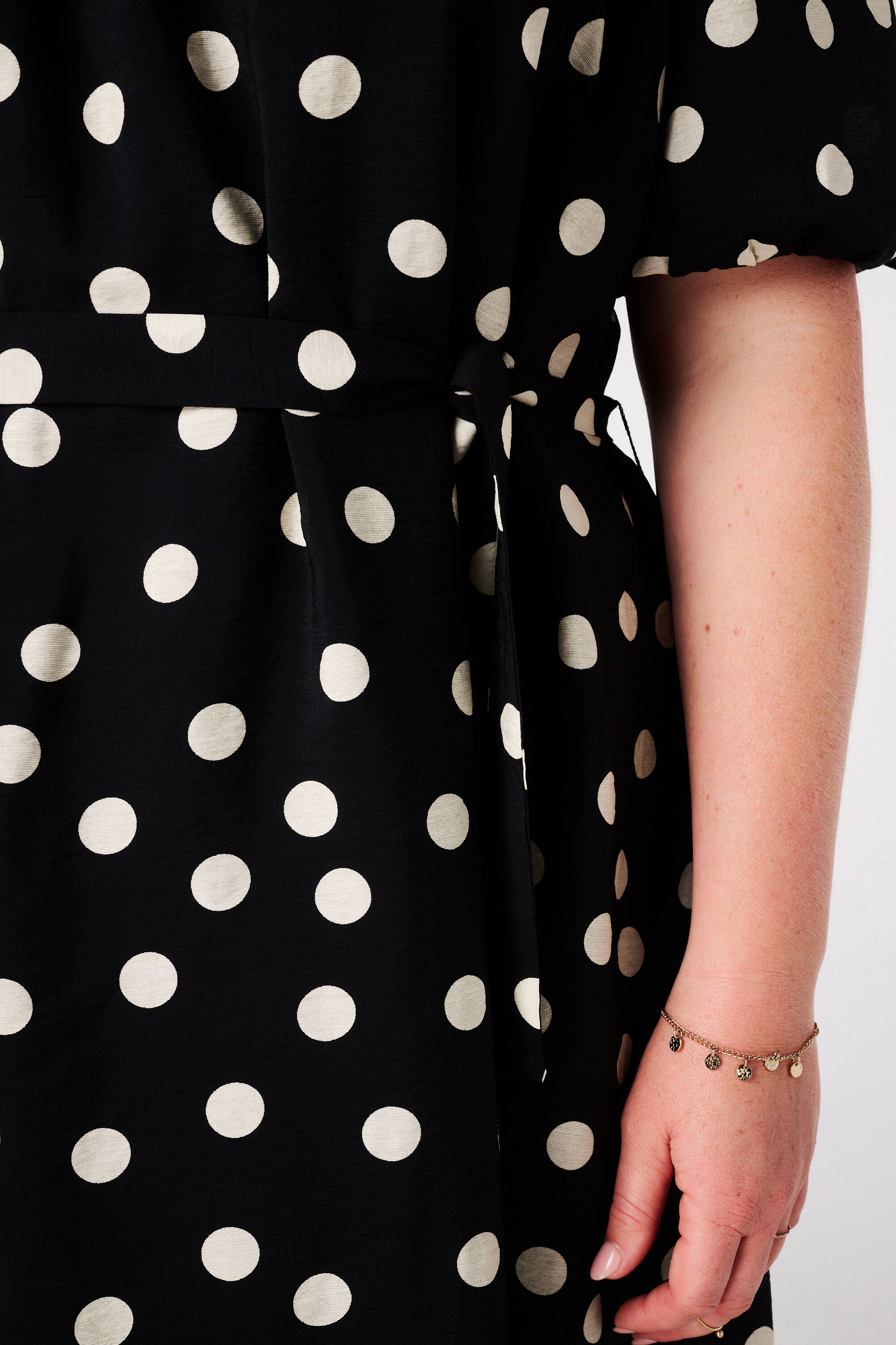 Midikleid mit Punktmuster image number 5