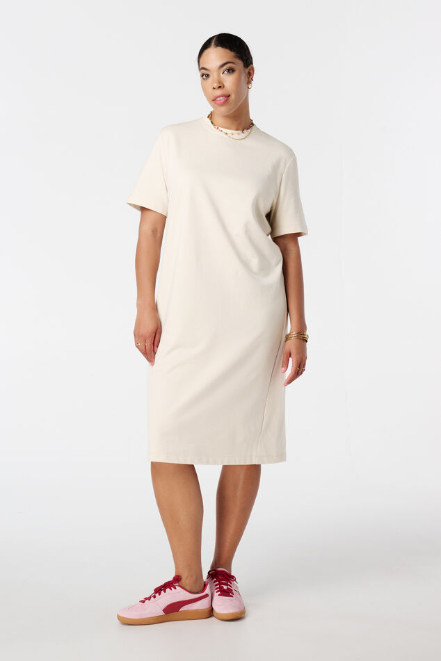 Midi-T-Shirtkleid image number 0