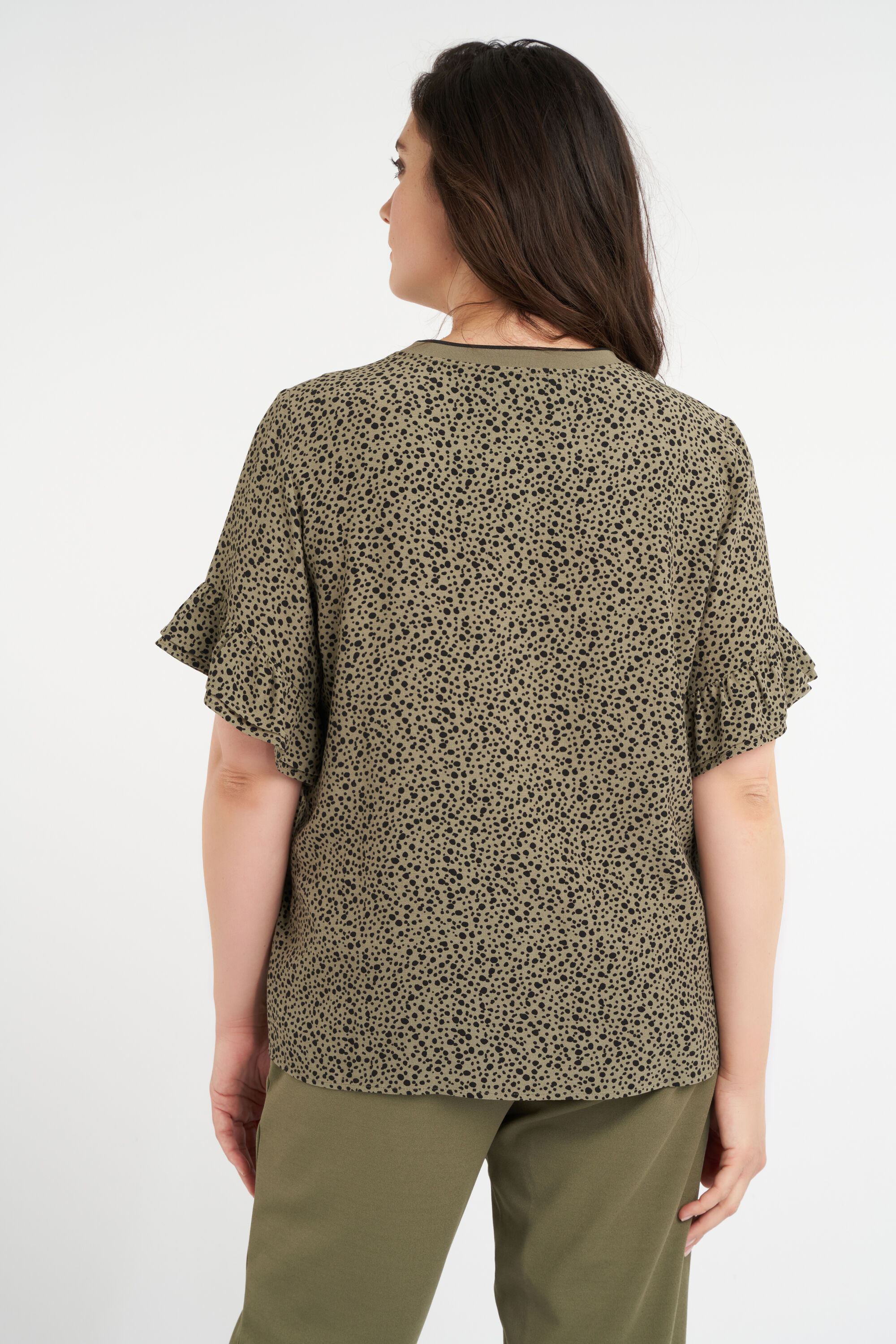 Top mit Rundkragen image number 3