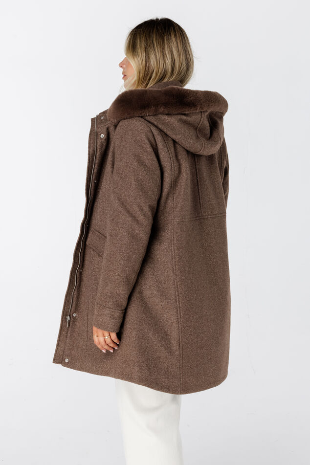 Gepolsterte Jacke mit Reißverschluss image number 3