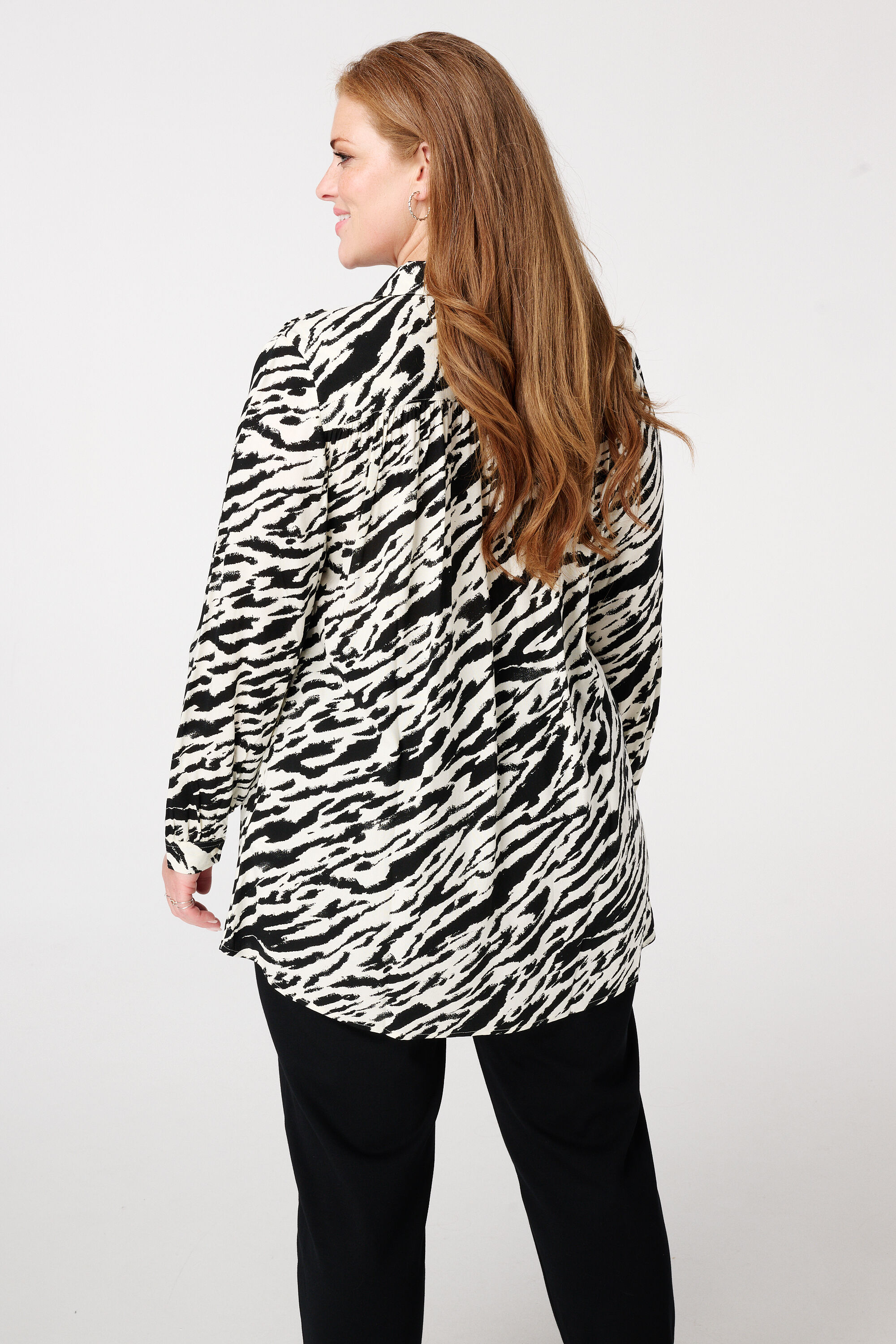 Bluse mit Print image number 3