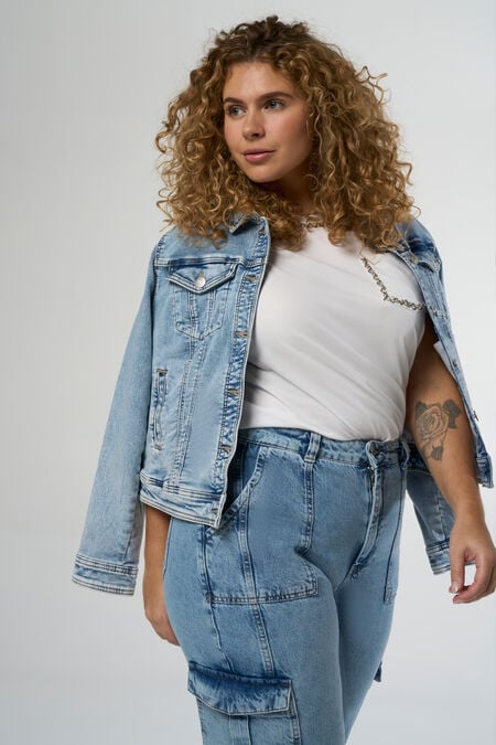 Jeansjacke mit Stretch Jeansjacke mit Stretch