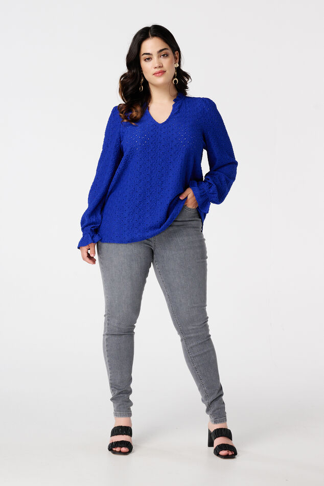 Oberteil mit Stickerei image number 5