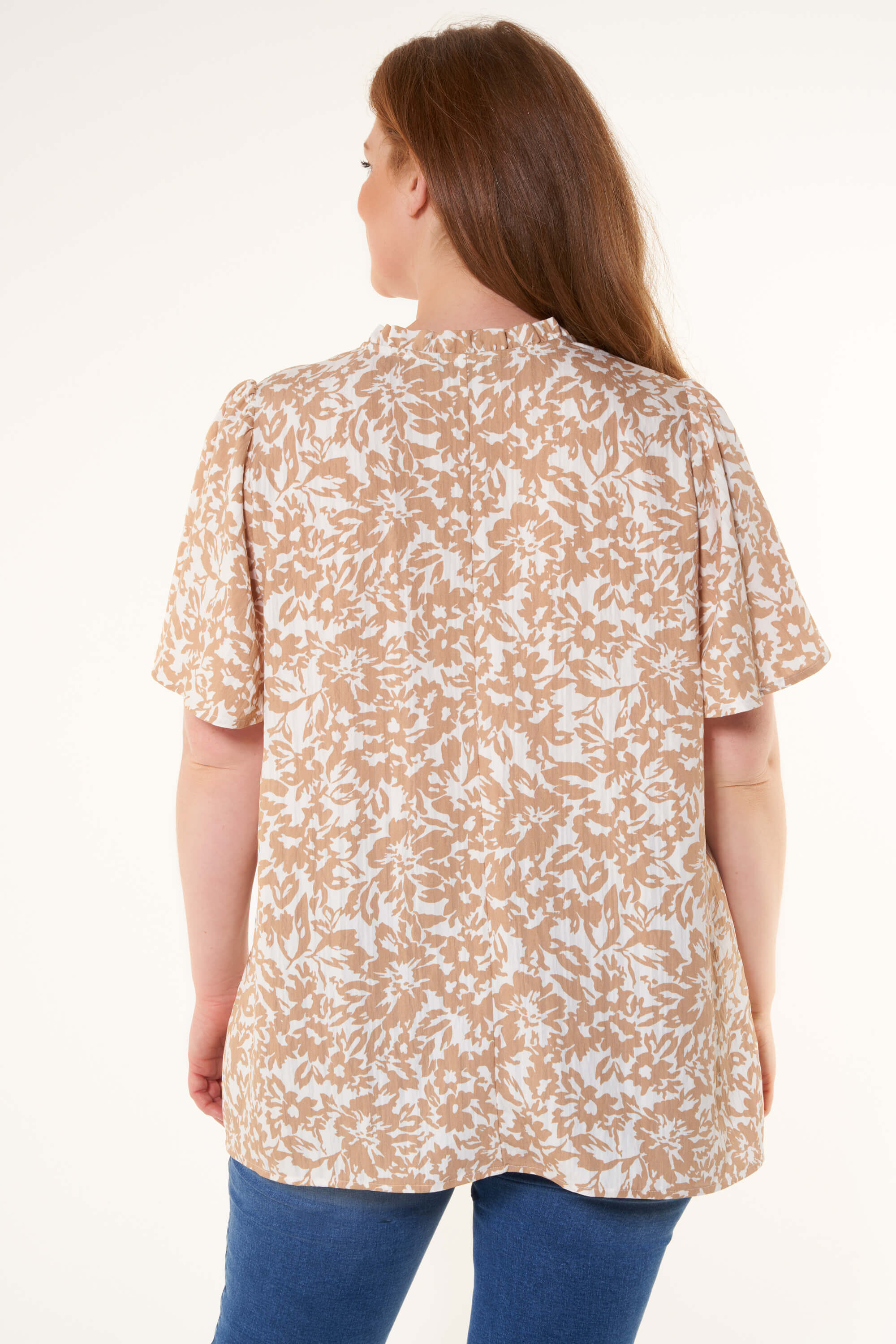 Kurz&auml;rmlige Bluse  image number 1
