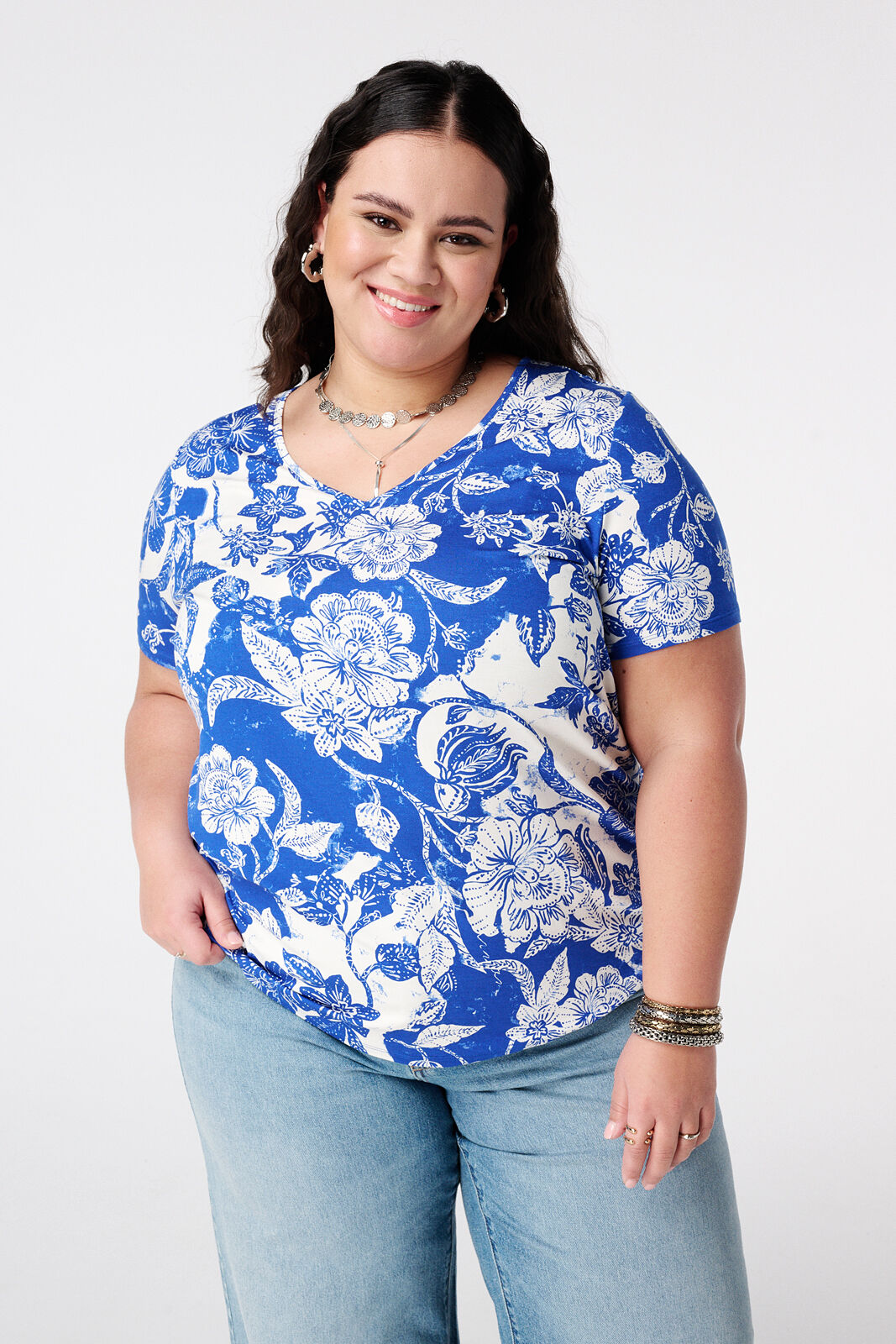 T-Shirt mit Print image number 0