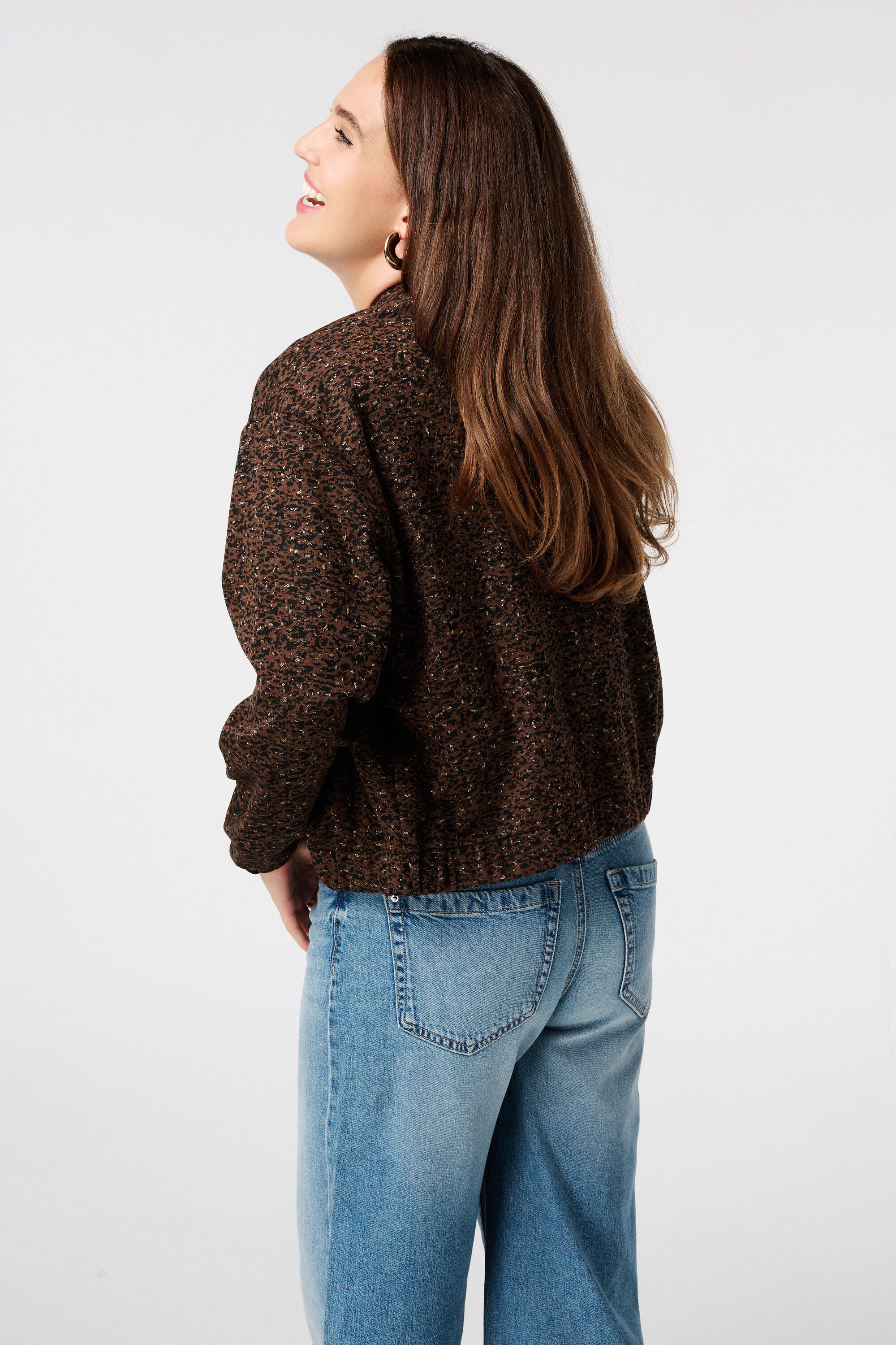 Bomberjacke mit Print image number 3