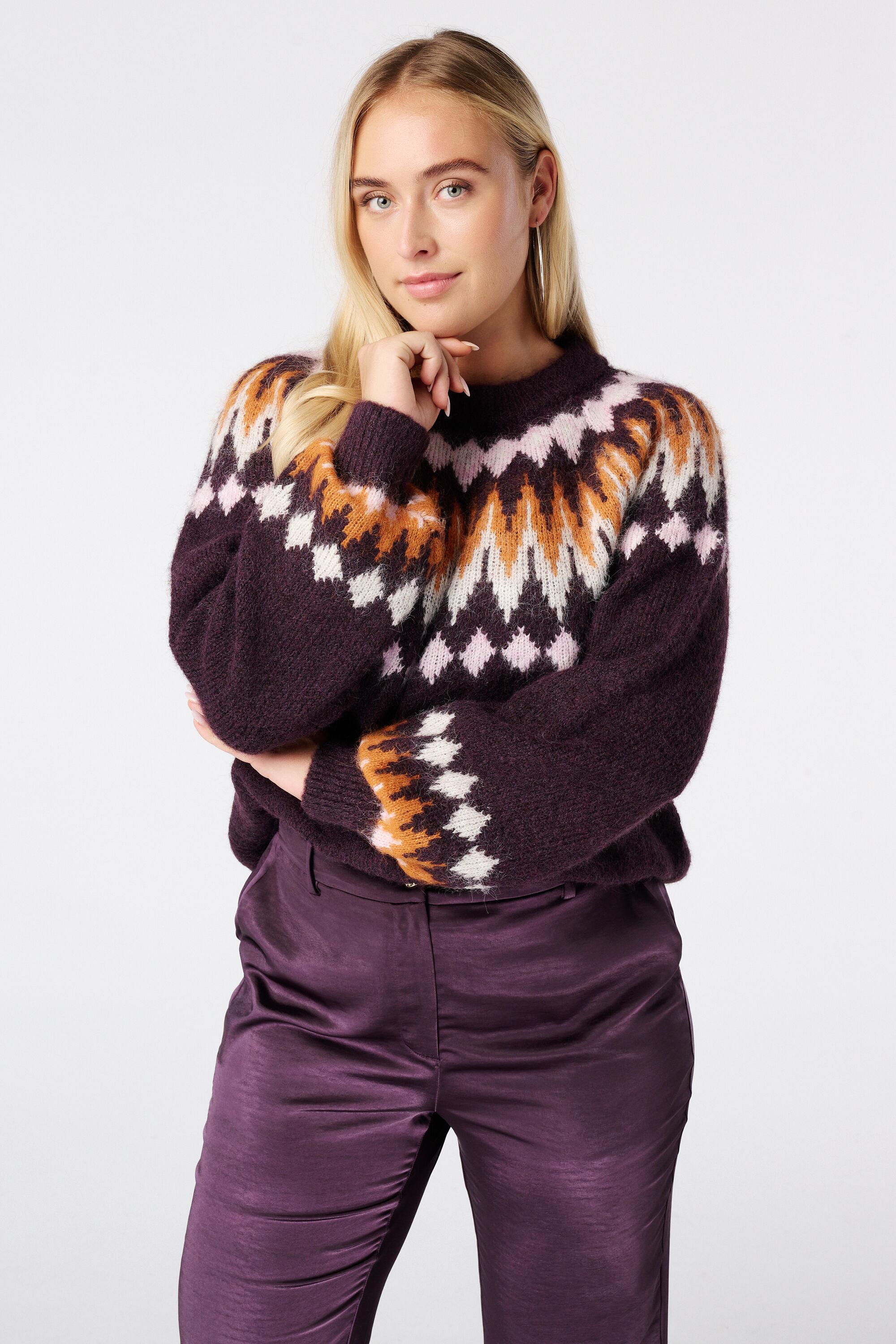 Pullover mit Muster image number 0
