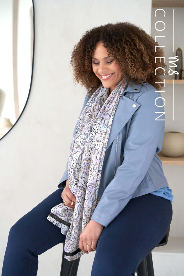 Schal mit Paisley-Print  image number 0