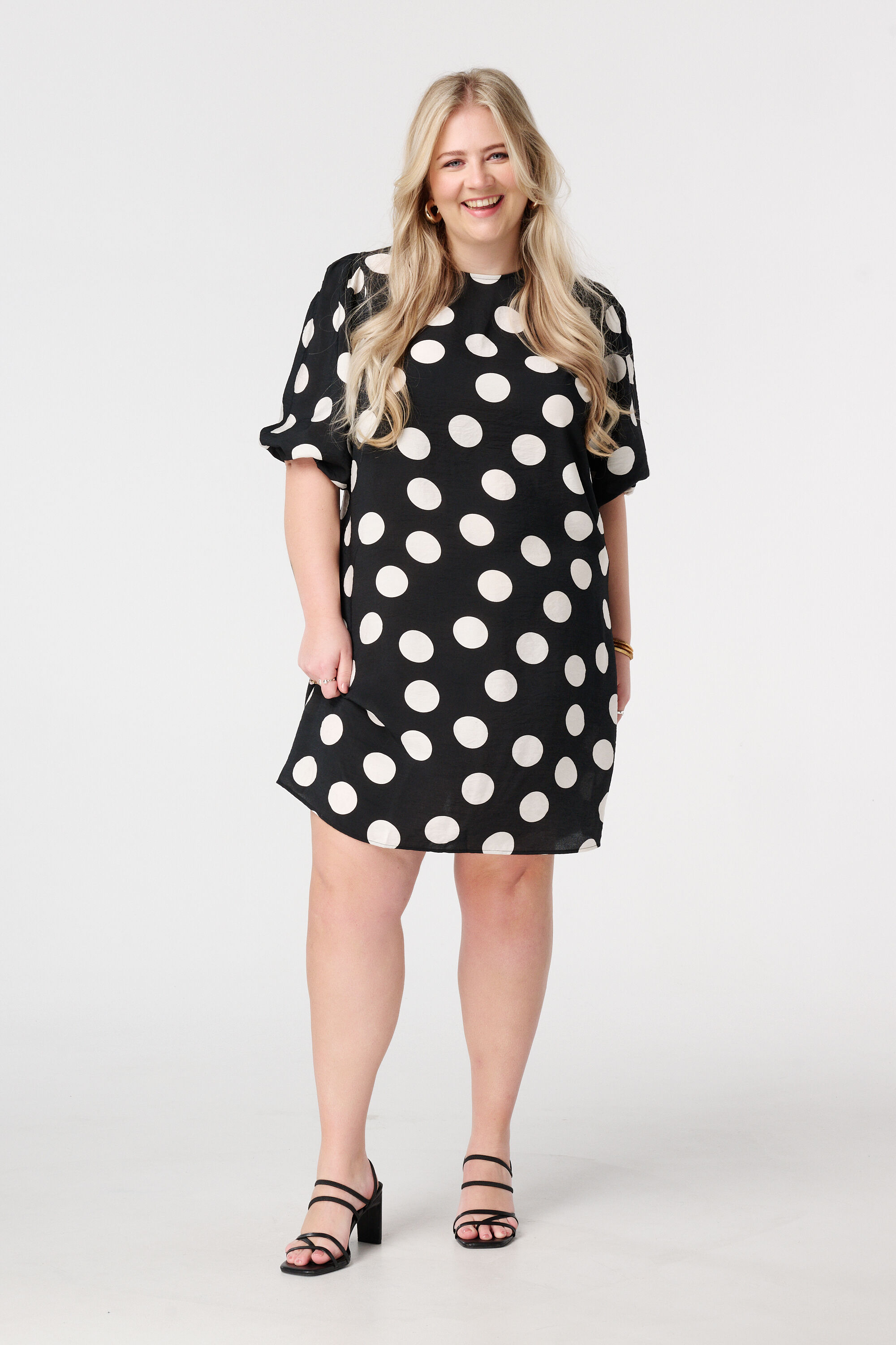 Kleid mit Polka Dot