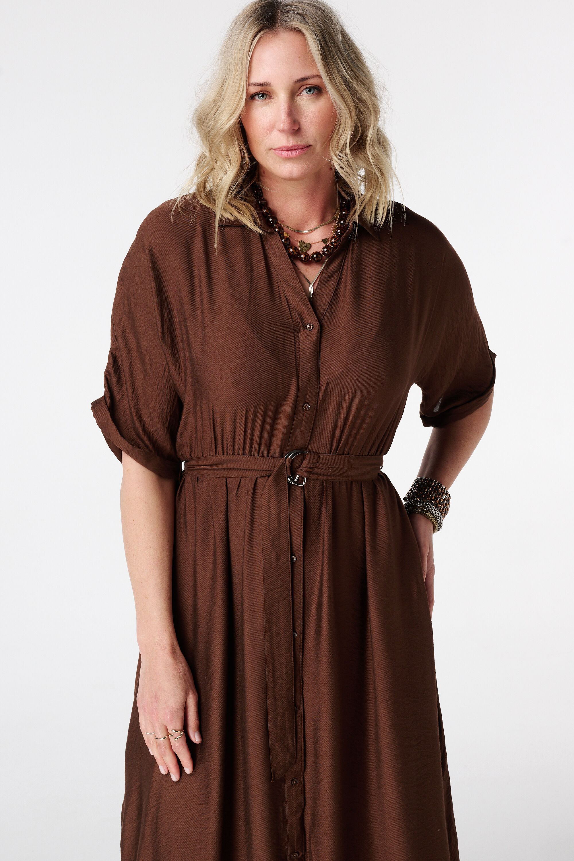 Maxikleid mit G&uuml;rtel image number 5