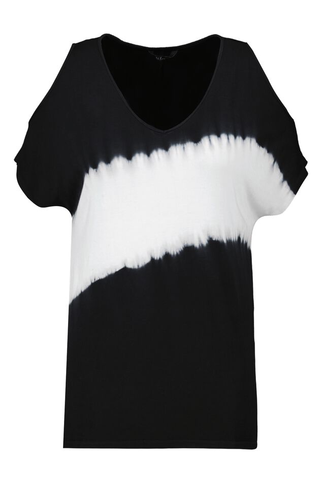 T-Shirt mit Batik-Print image number 1