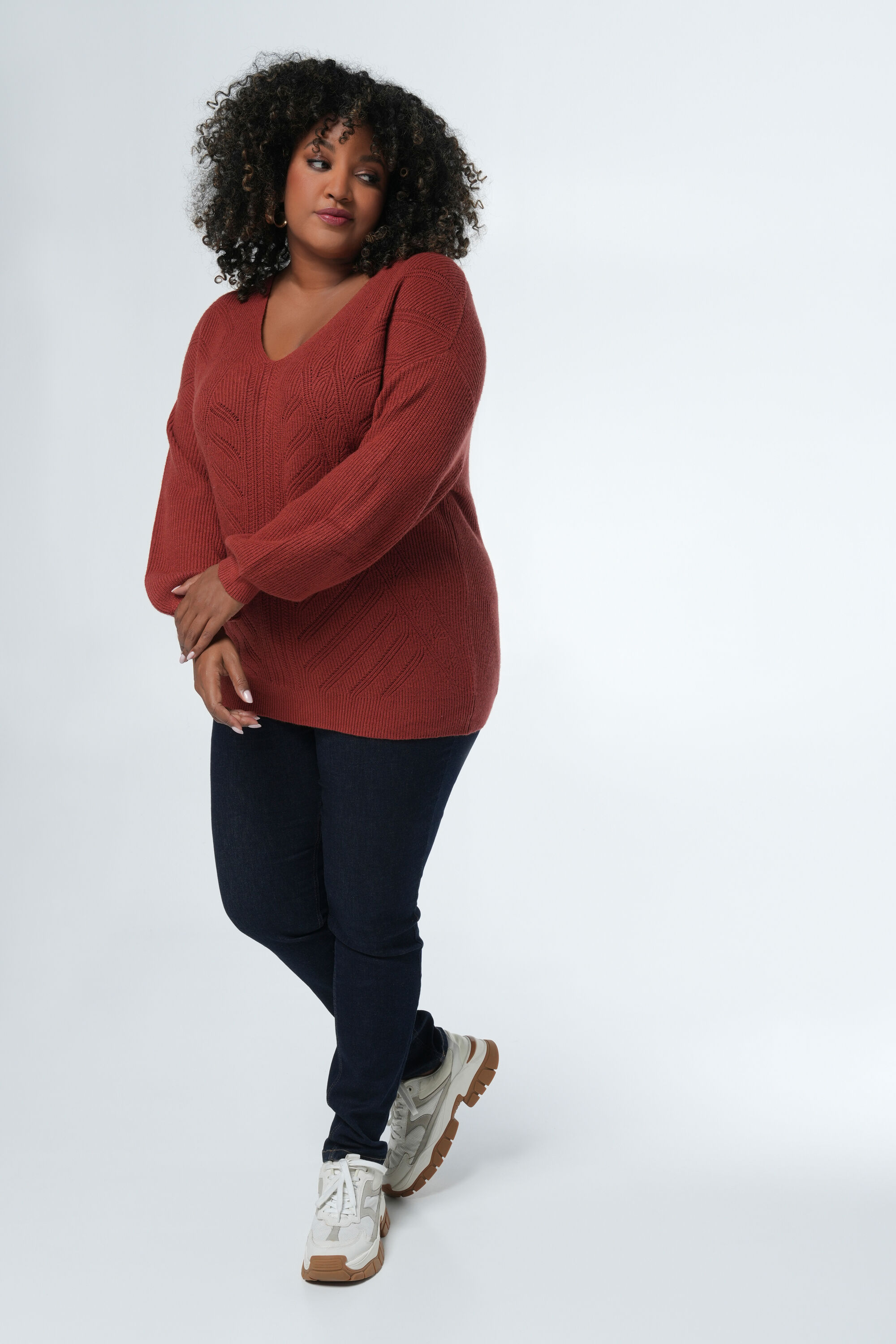 Pullover mit V-Ausschnitt  image number 5