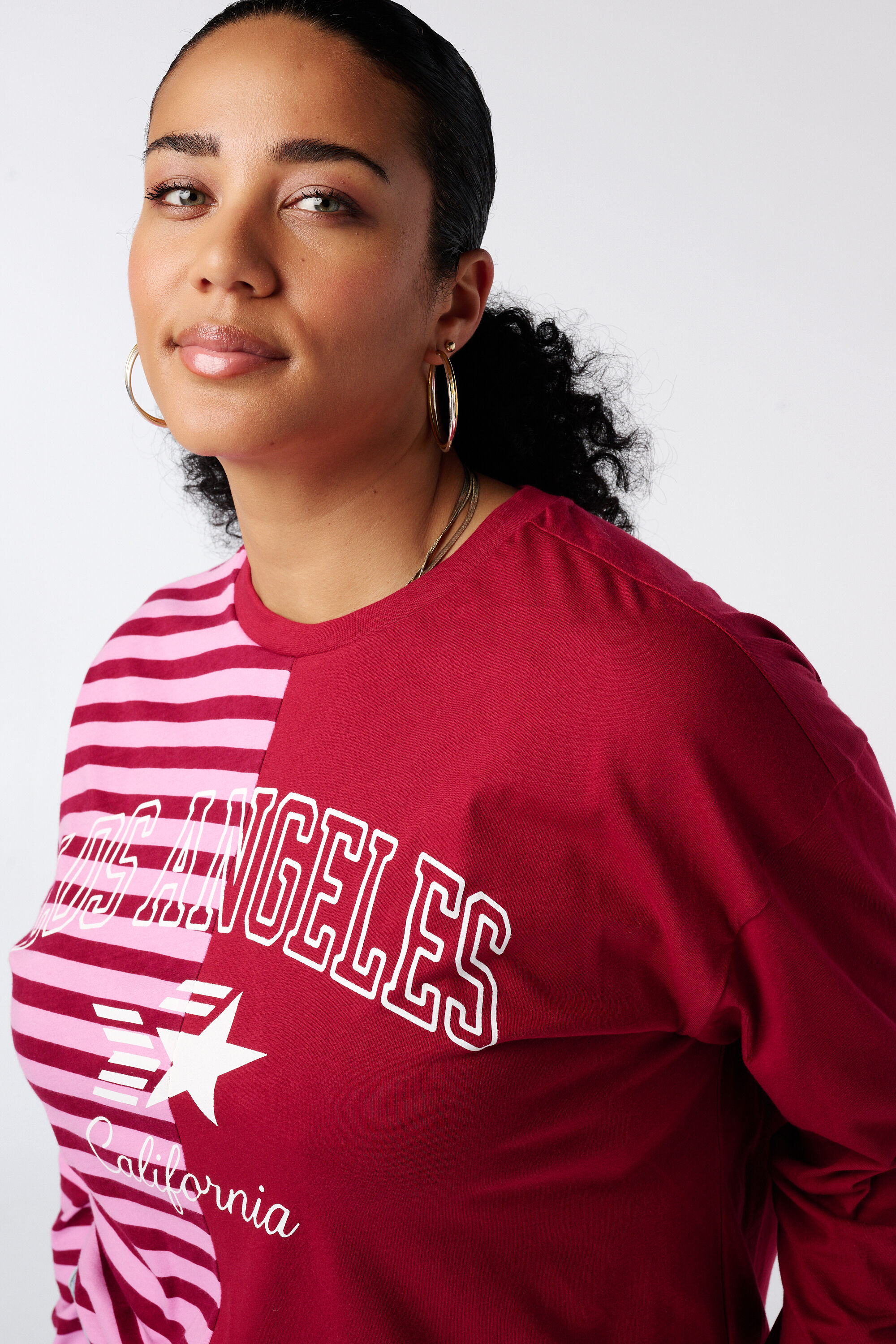 Gestreiftes Langarmshirt image number 4