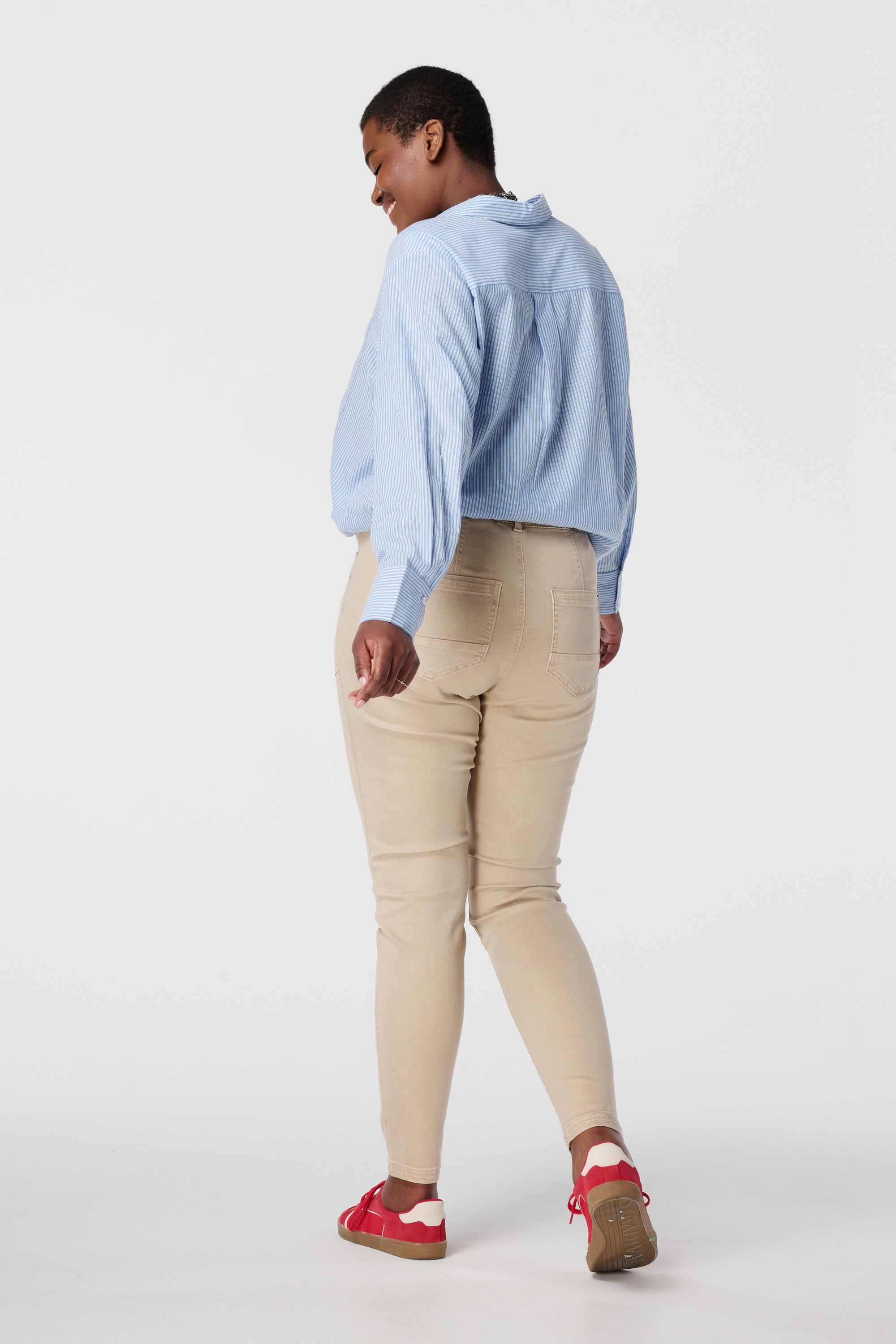 Skinny-Leg-Treggings im Cargo-Look image number 3