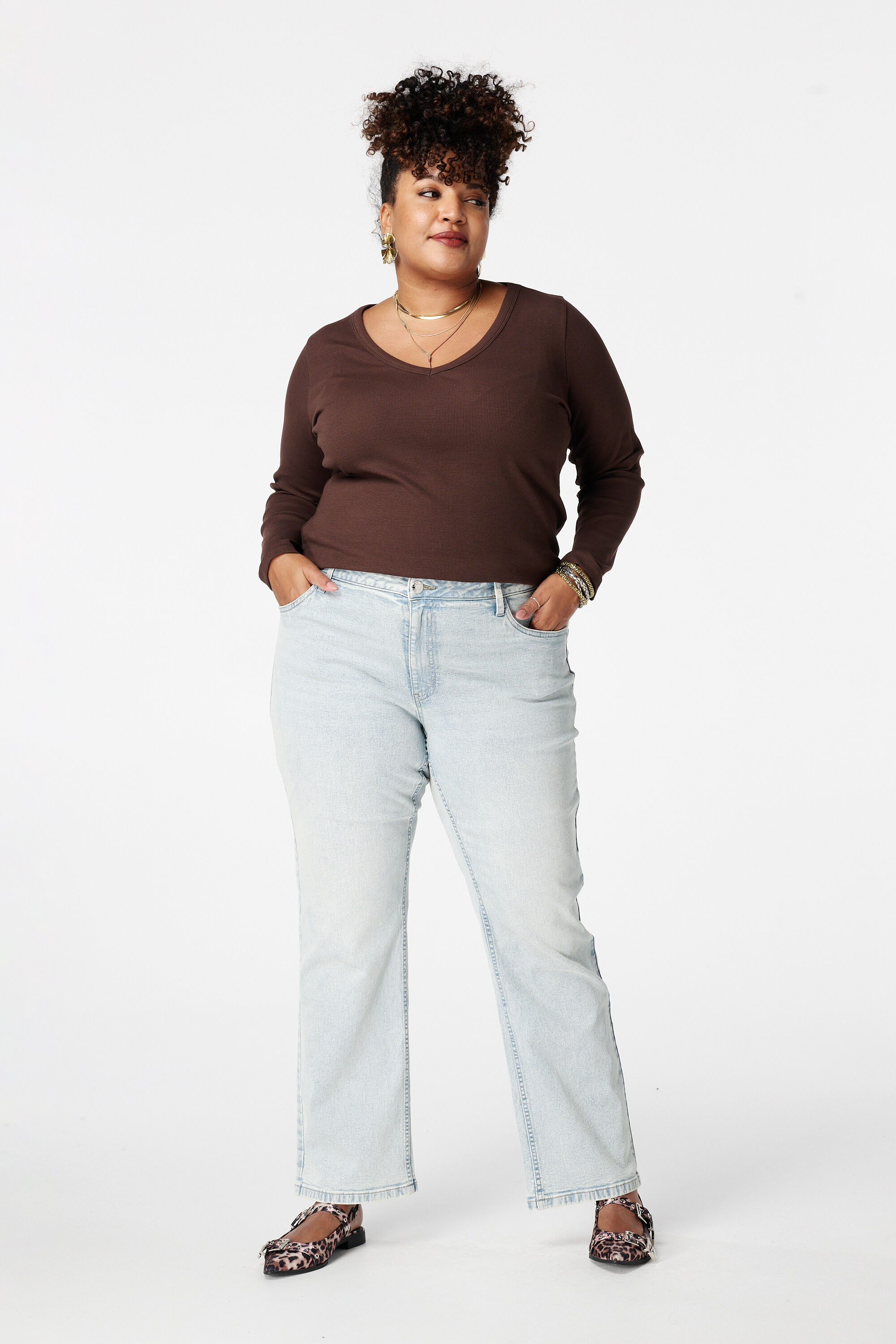 Gerade geschnittene Jeans LILY