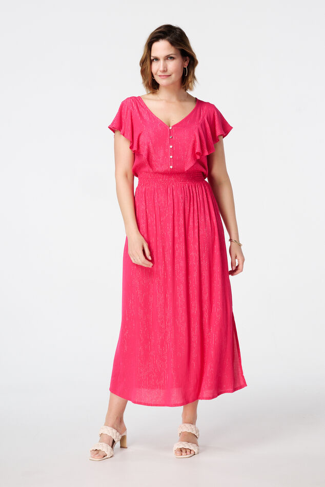 Locker sitzendes Kleid mit Bund  image number 0