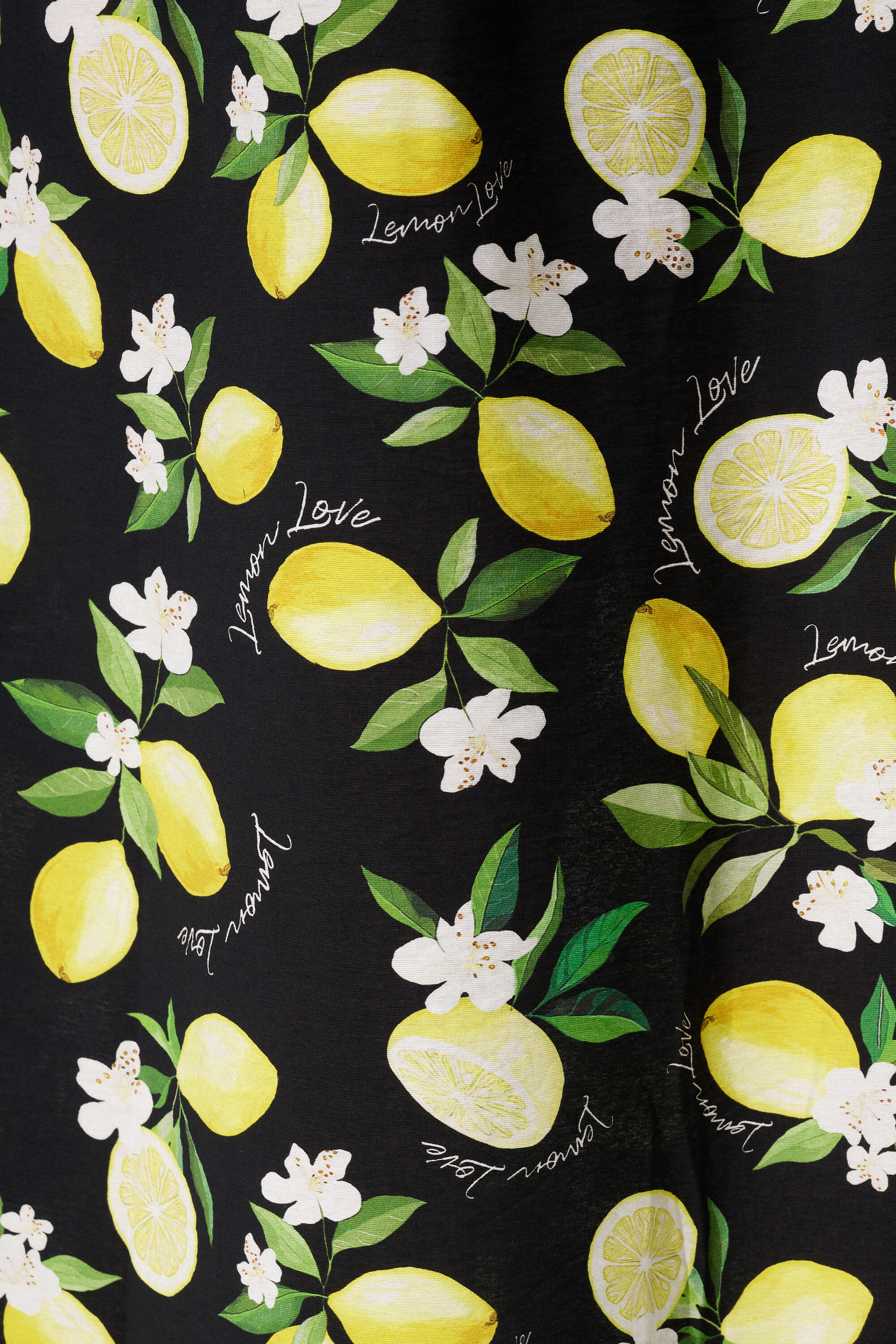 Maxikleid mit Zitronenprint image number 5