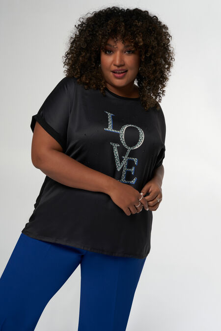 T-Shirt mit „LOVE“-Aufdruck