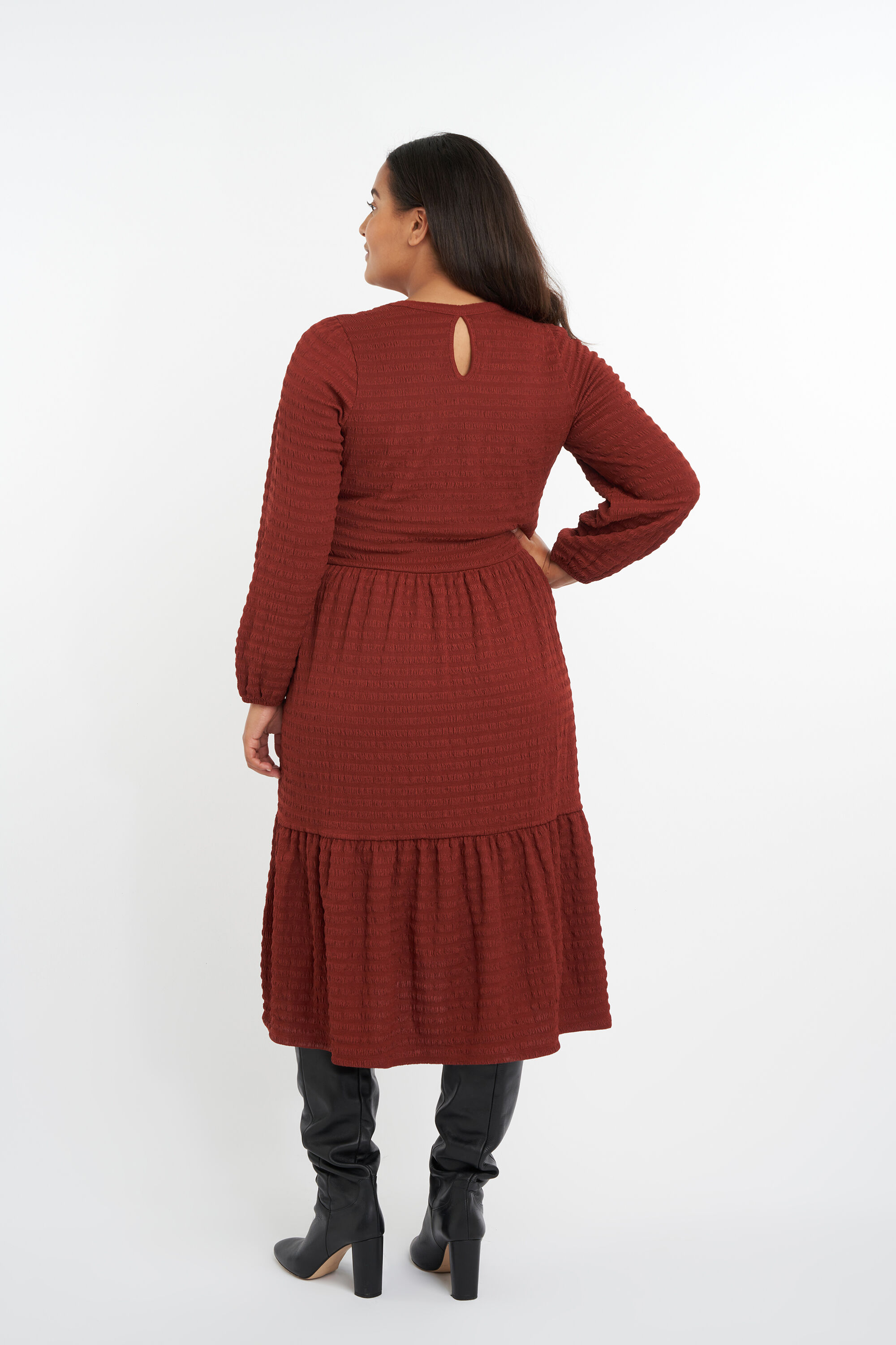 Langes weit geschnittenes Kleid image number 3