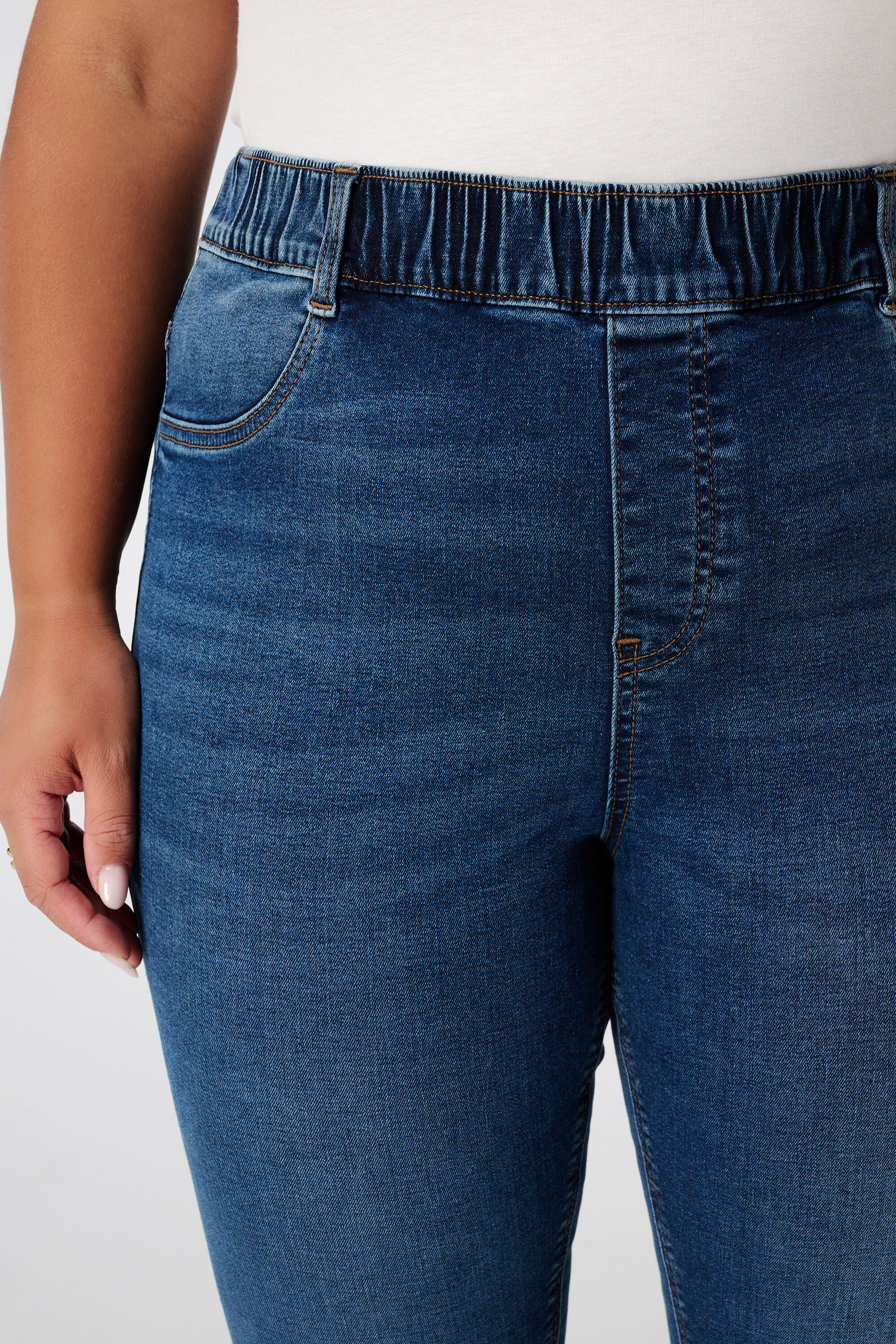 Treggings im Jeans-Look image number 4