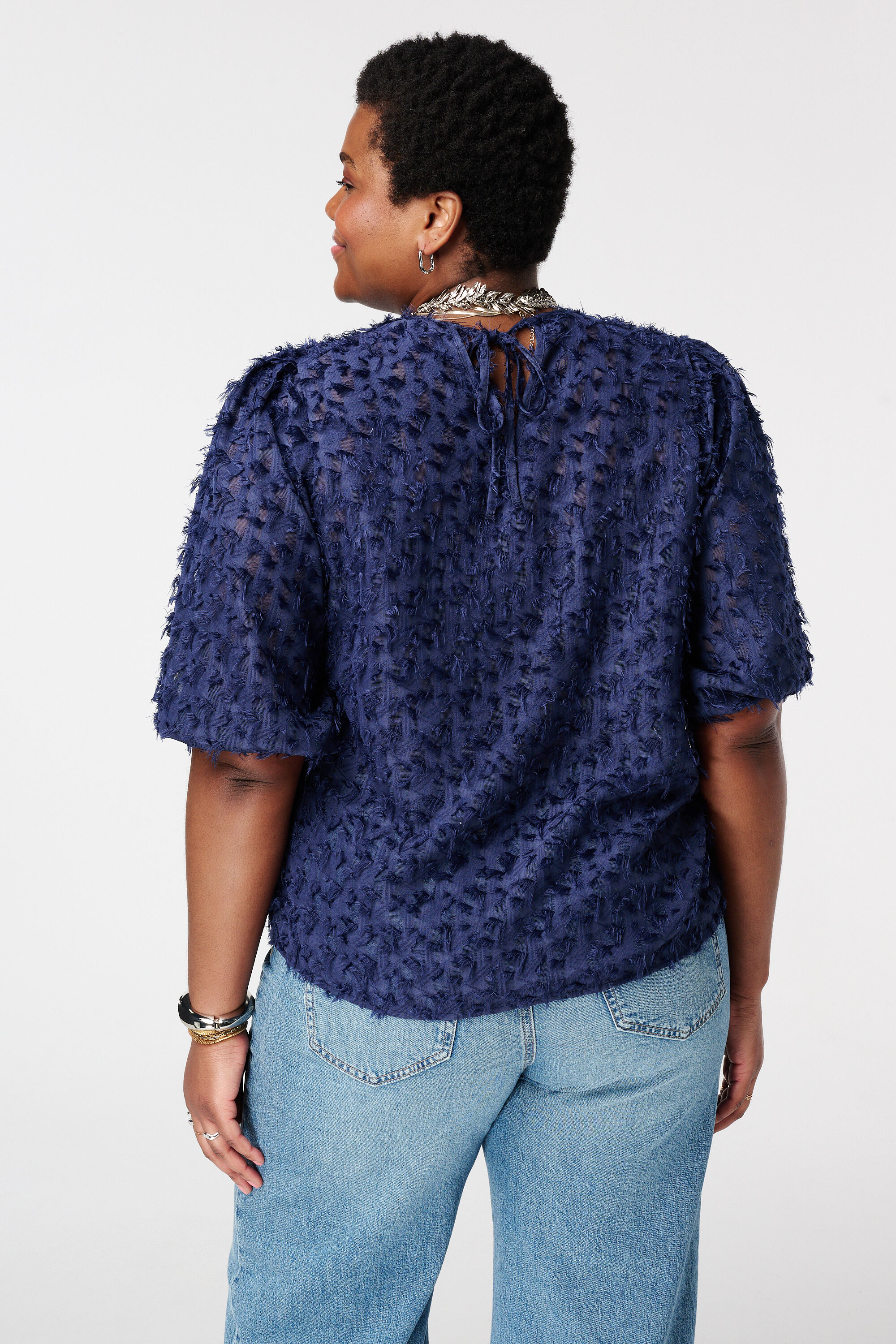 Strukturierte Bluse image number 3