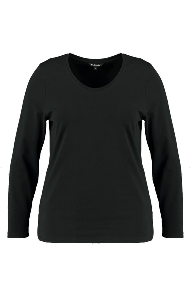 Basic-Shirt mit langen Ärmeln image number 1