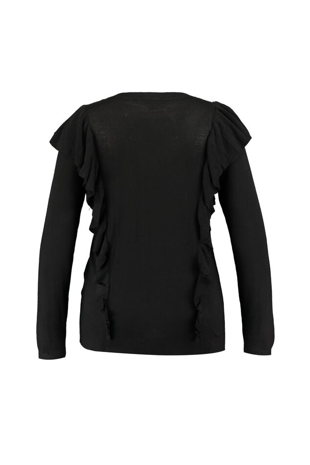 Pullover mit Rüschen image number 2