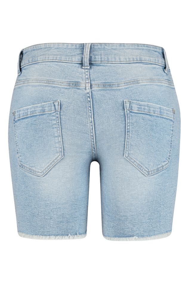 Jeans-Shorts mit Destroyed-Detail image 3
