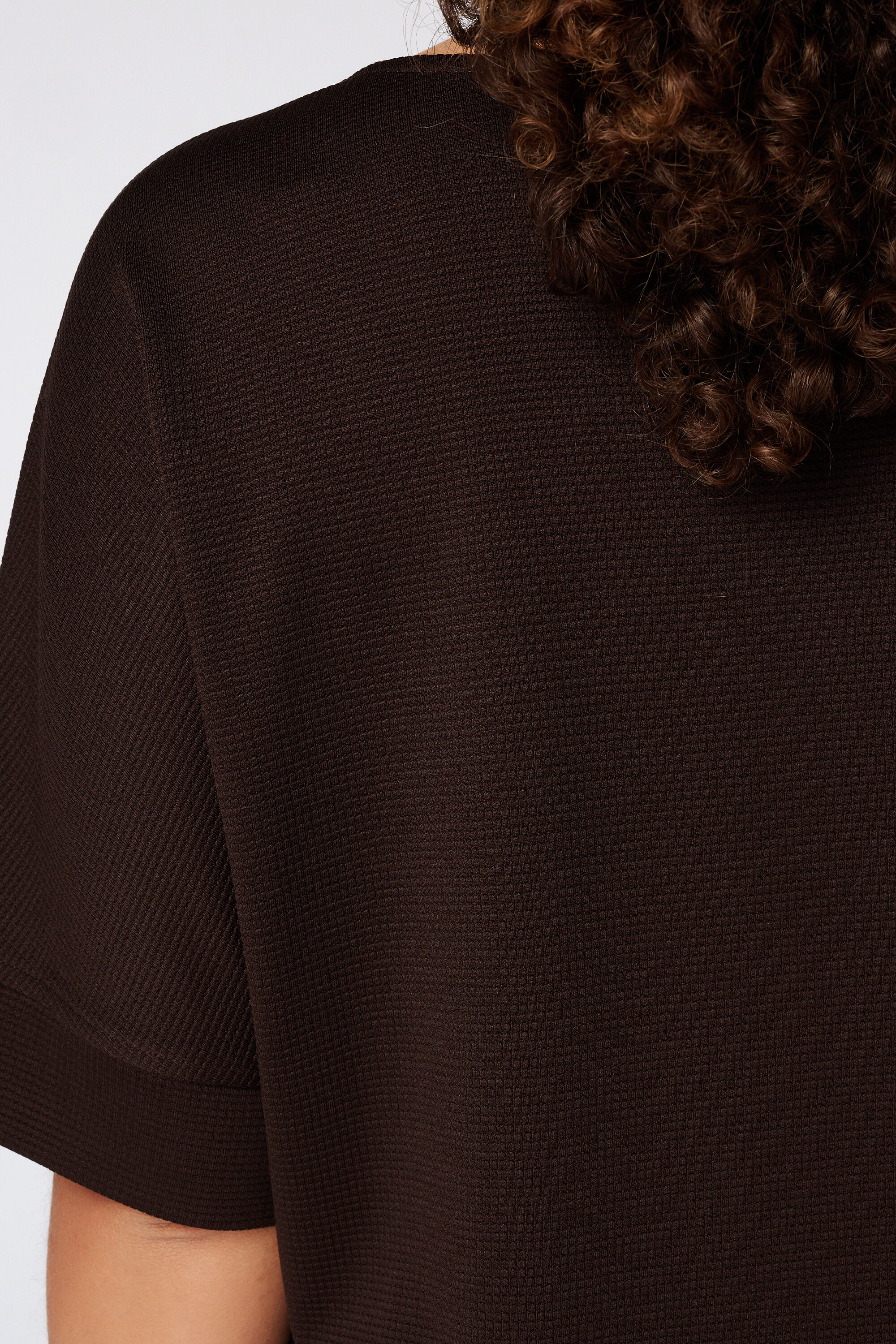 Basic Shirt mit Waffelstruktur image number 6