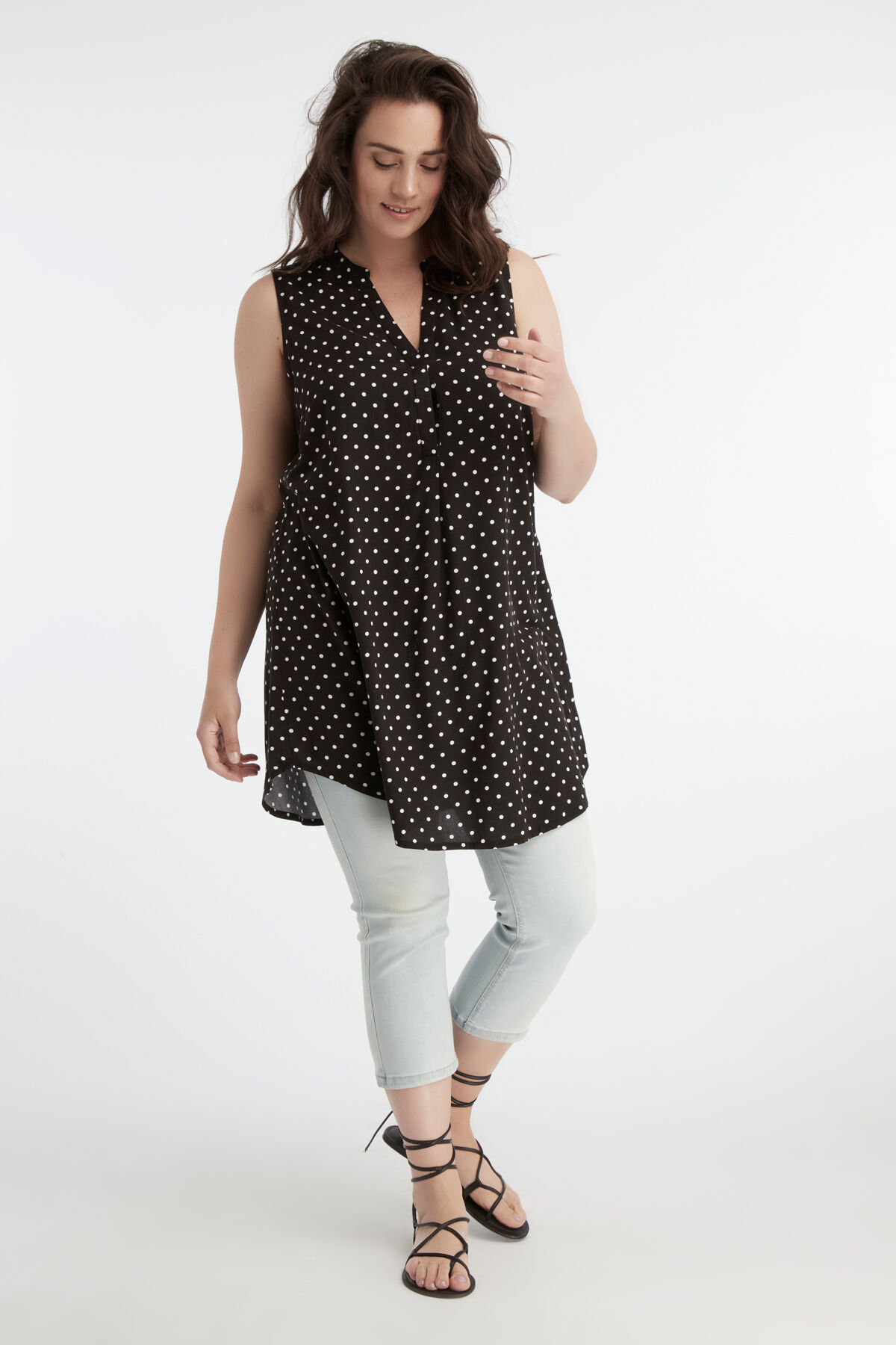 &Auml;rmellose lange Bluse image number 5