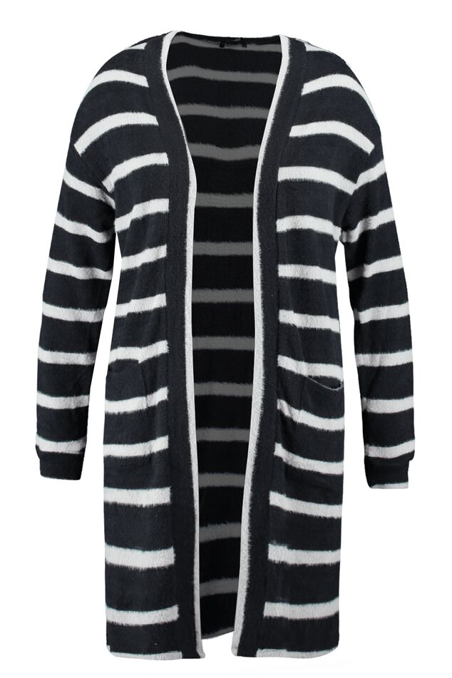 Gestreifter Cardigan image number 2