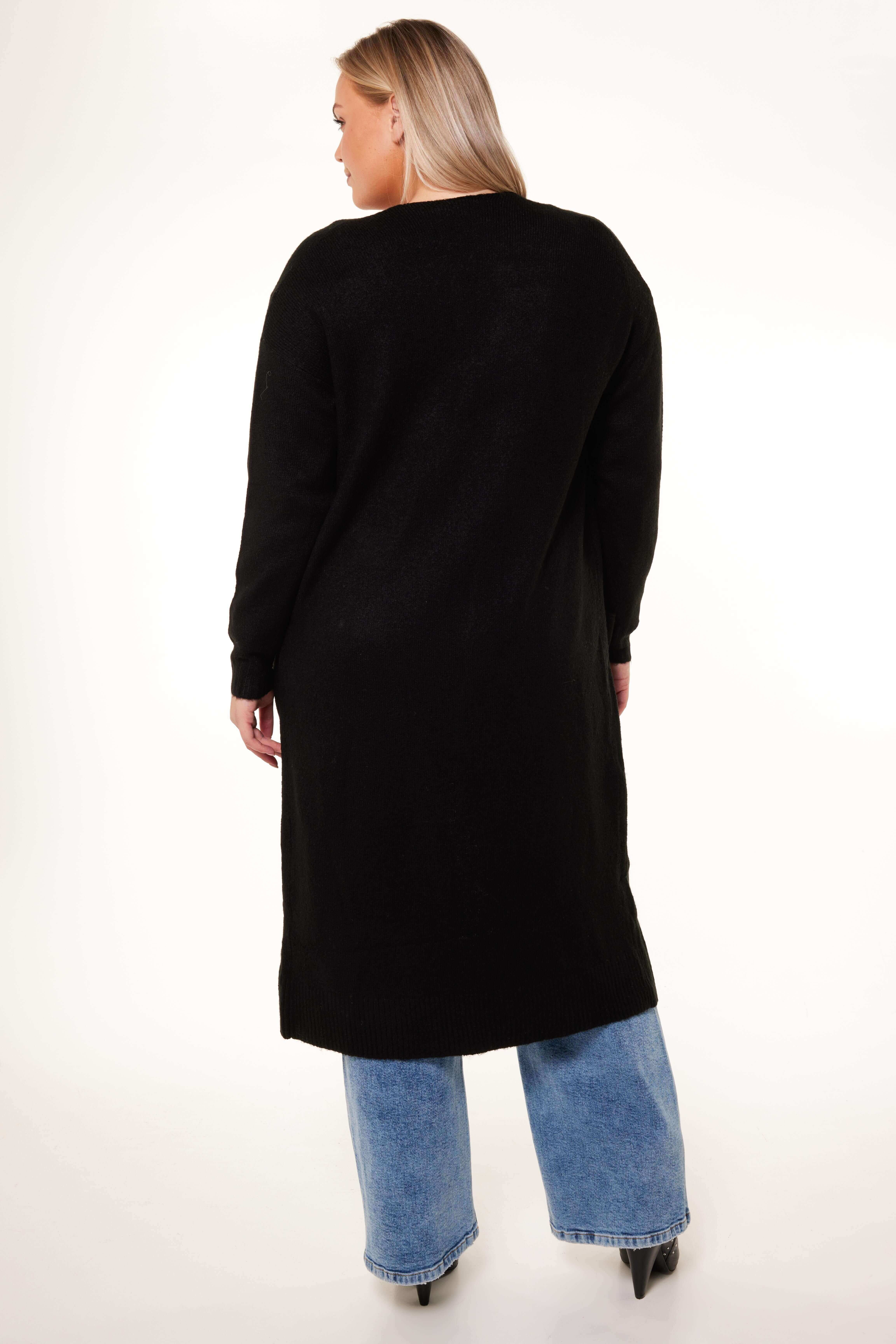 Langer offener Cardigan image number 3