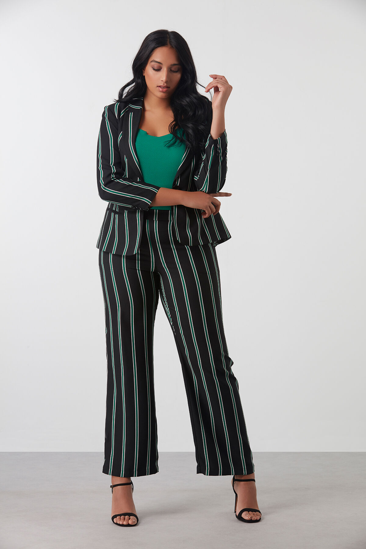 Gestreifter Blazer image number 3