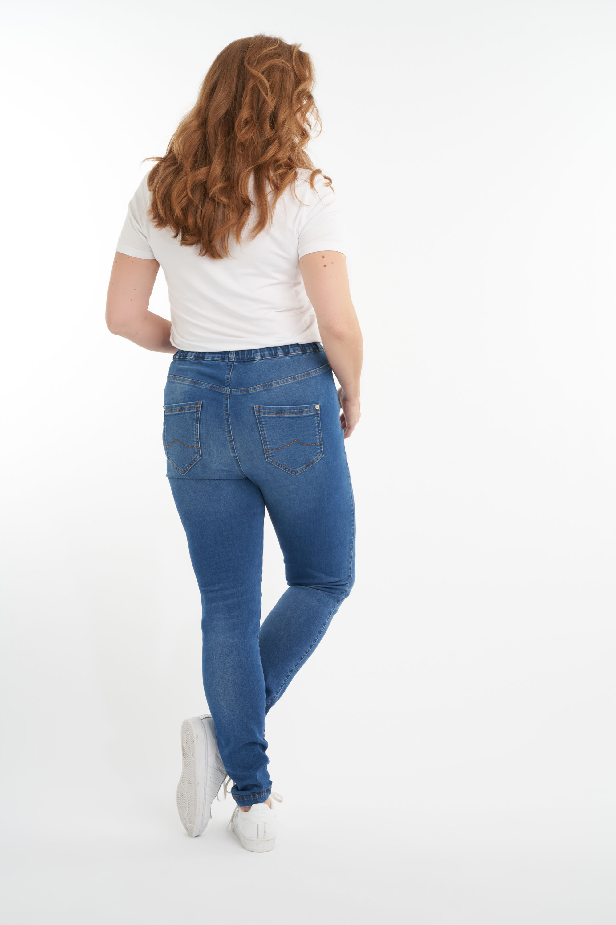 Slim fit 34 inch tregging POPPY  image number 3