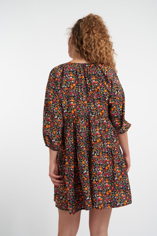 A-Figur-Kleid mit Print  image number 3