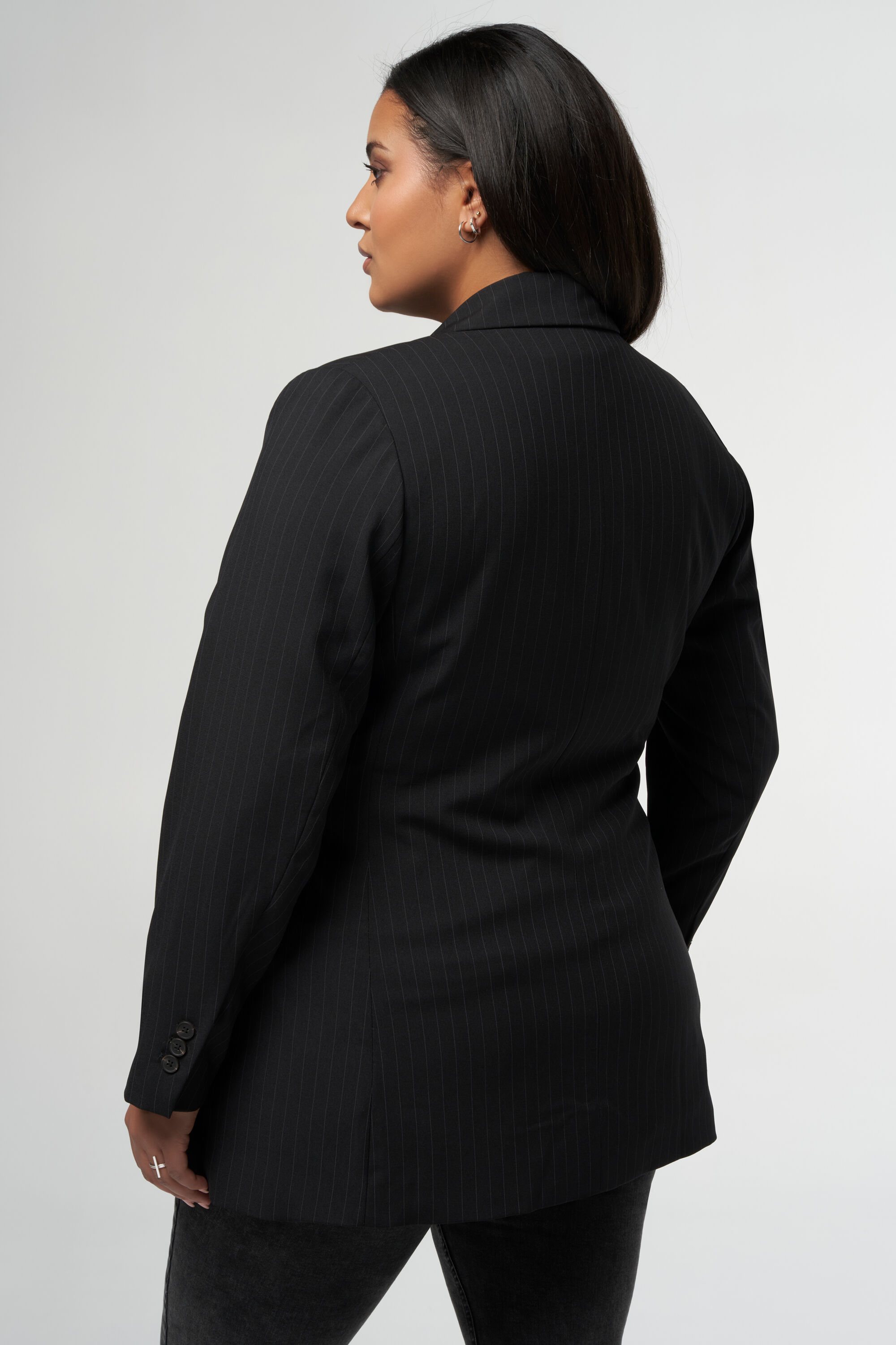 Blazer mit Kreidestreifen image number 4