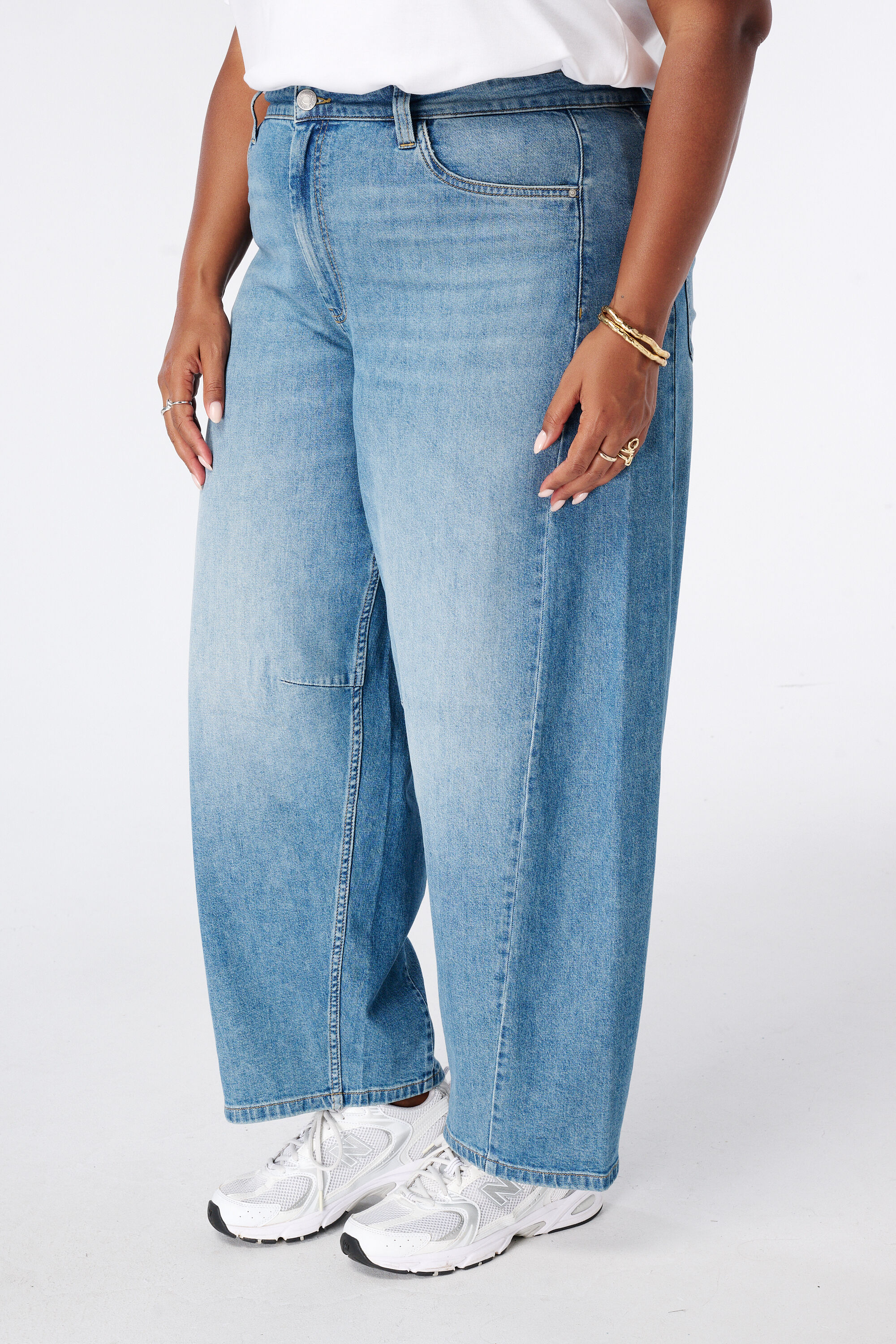 Ballon Jeans mit Ziern&auml;hten image number 5
