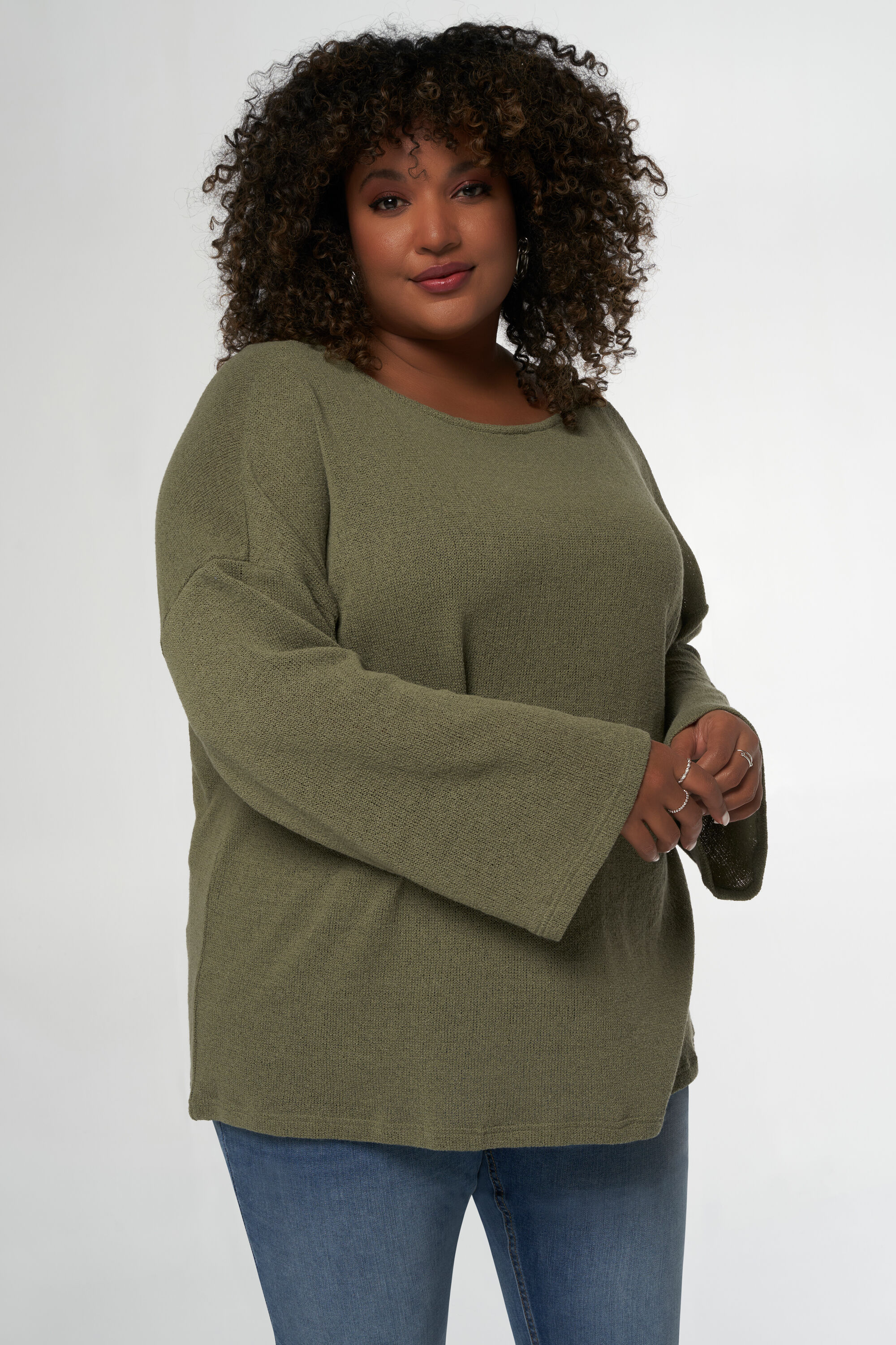 Top mit langen und ausgestellten &Auml;rmeln image number 0