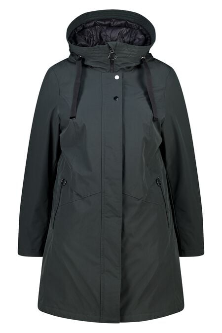 Wasserabweisende Jacke mit Kapuze Wasserabweisende Jacke mit Kapuze