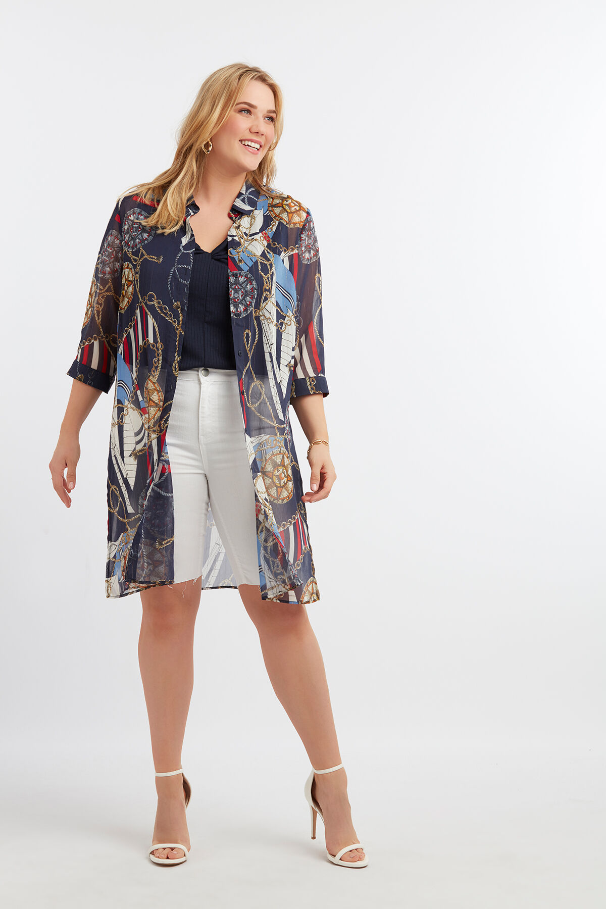 Durchsichtige Bluse image number 6