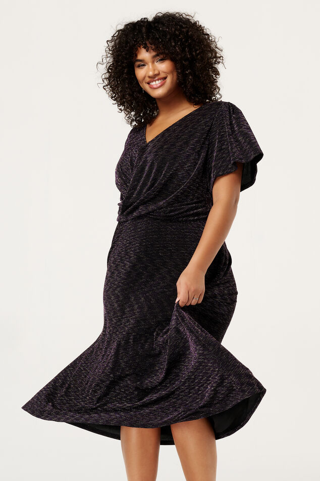 Midikleid mit Print image number 0