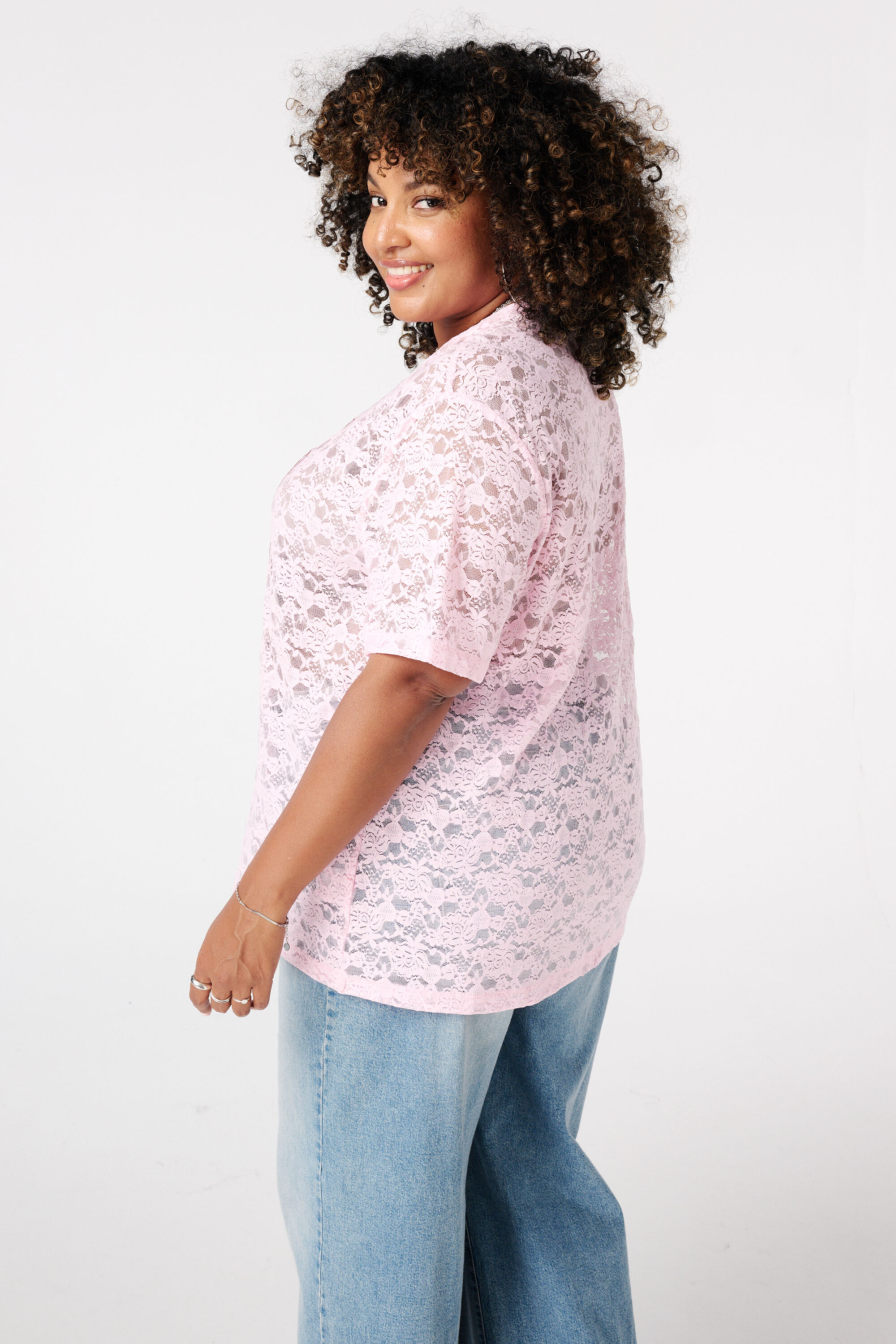 Sportliches Spitzen-T-Shirt image number 3