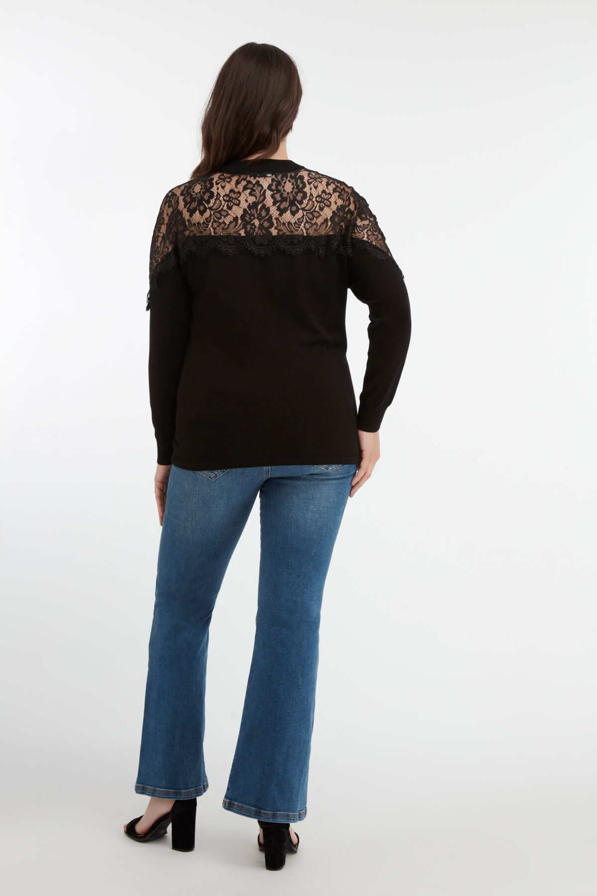 Pullover mit Spitze image number 3